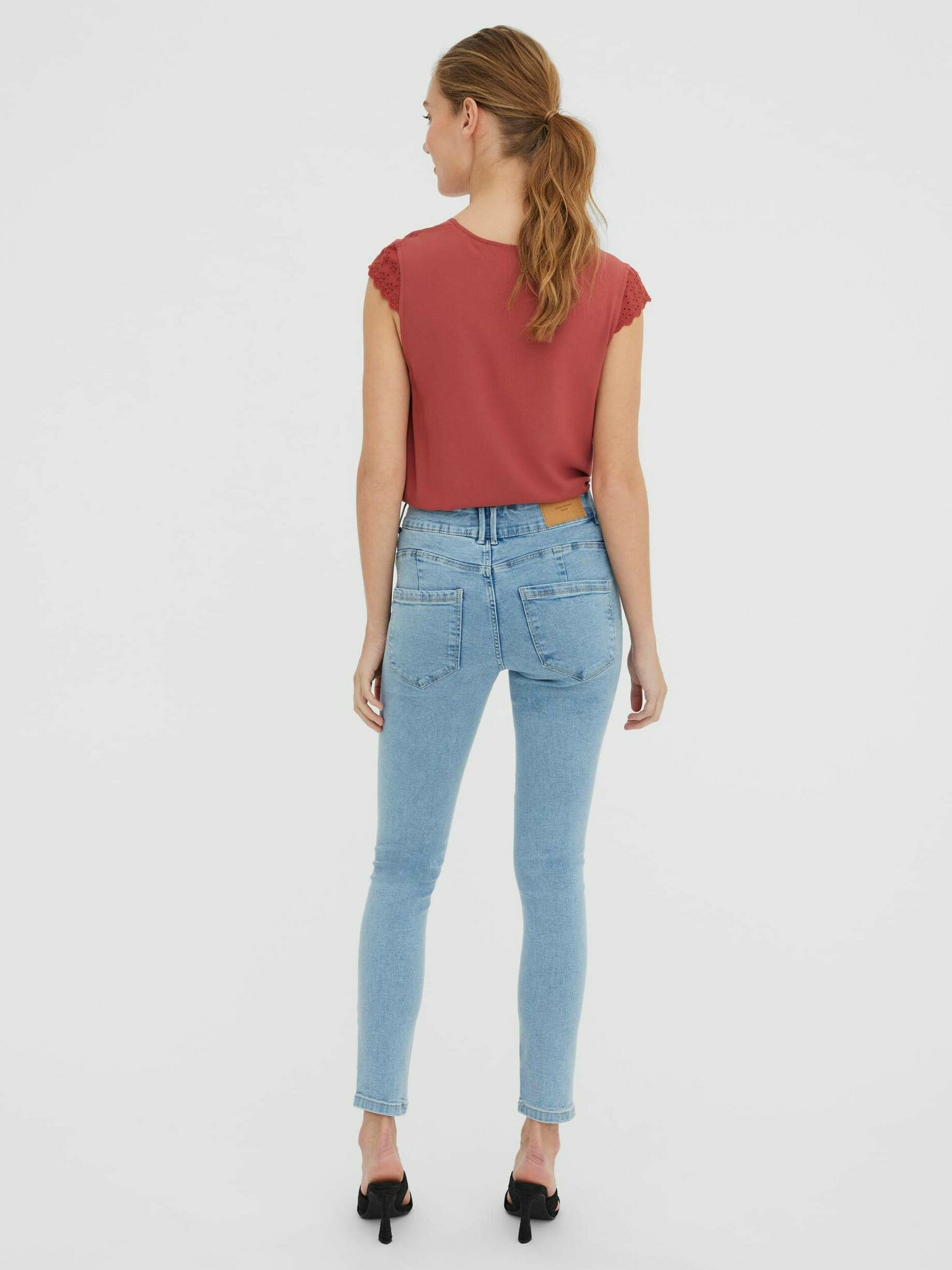 Vero Moda Jeans Modrá - Pepit.cz