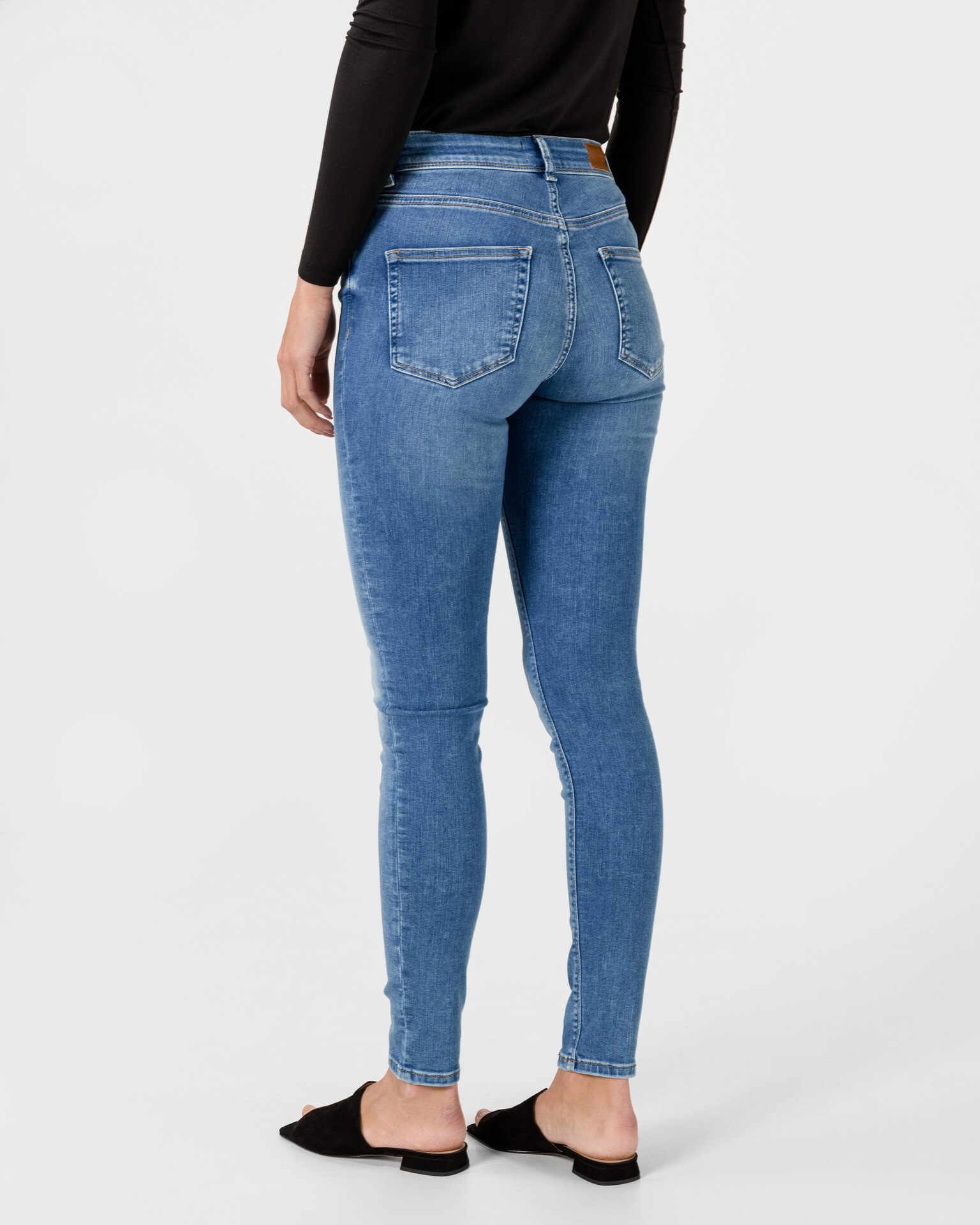 Vero Moda Lux Jeans Modrá - Pepit.cz