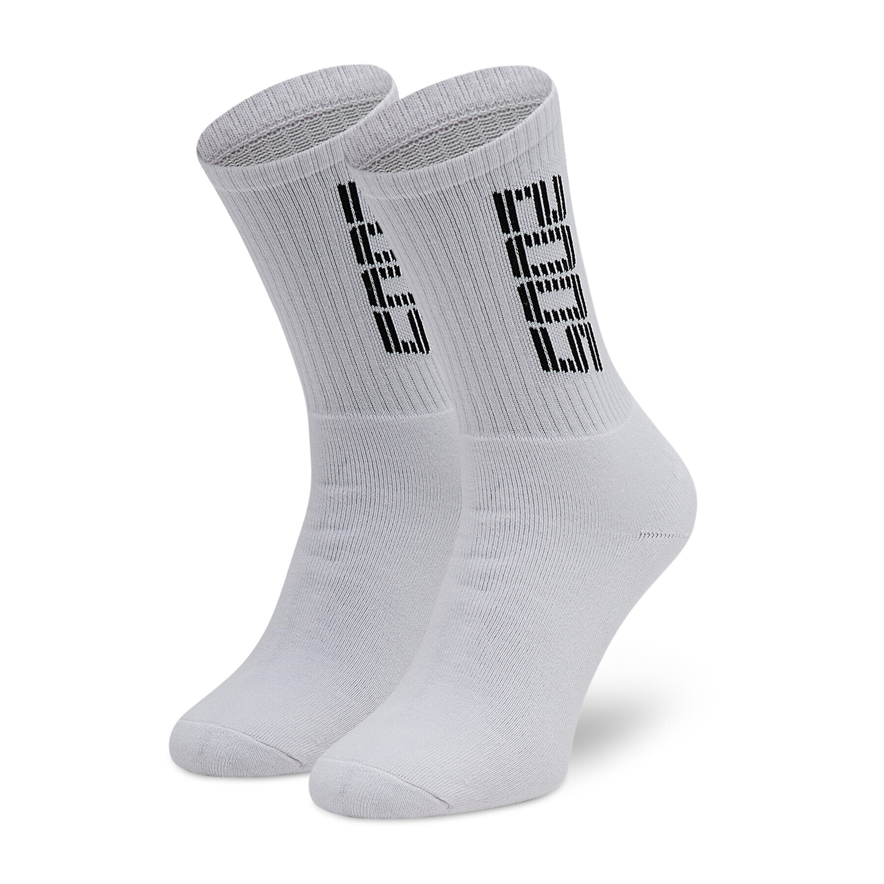 2005 Klasické ponožky Unisex Vertical Socks Bílá - Pepit.cz