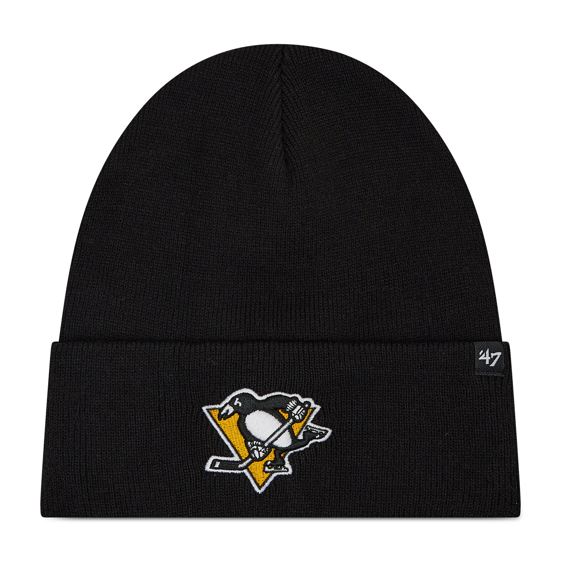 47 Brand Čepice Nhl Pittsburgh Penguins Haymaker '47 Cuff Knit H-HYMKR15ACE-BK Černá - Pepit.cz