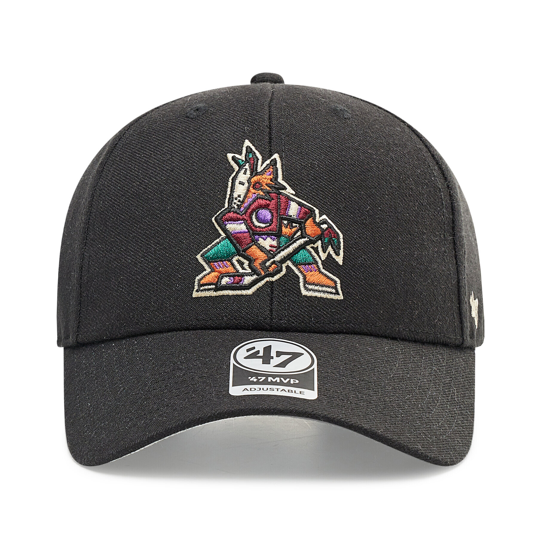 47 Brand Kšiltovka Arizona Coyotes '47 Mvp H-MVP21WBV-BKD Černá - Pepit.cz