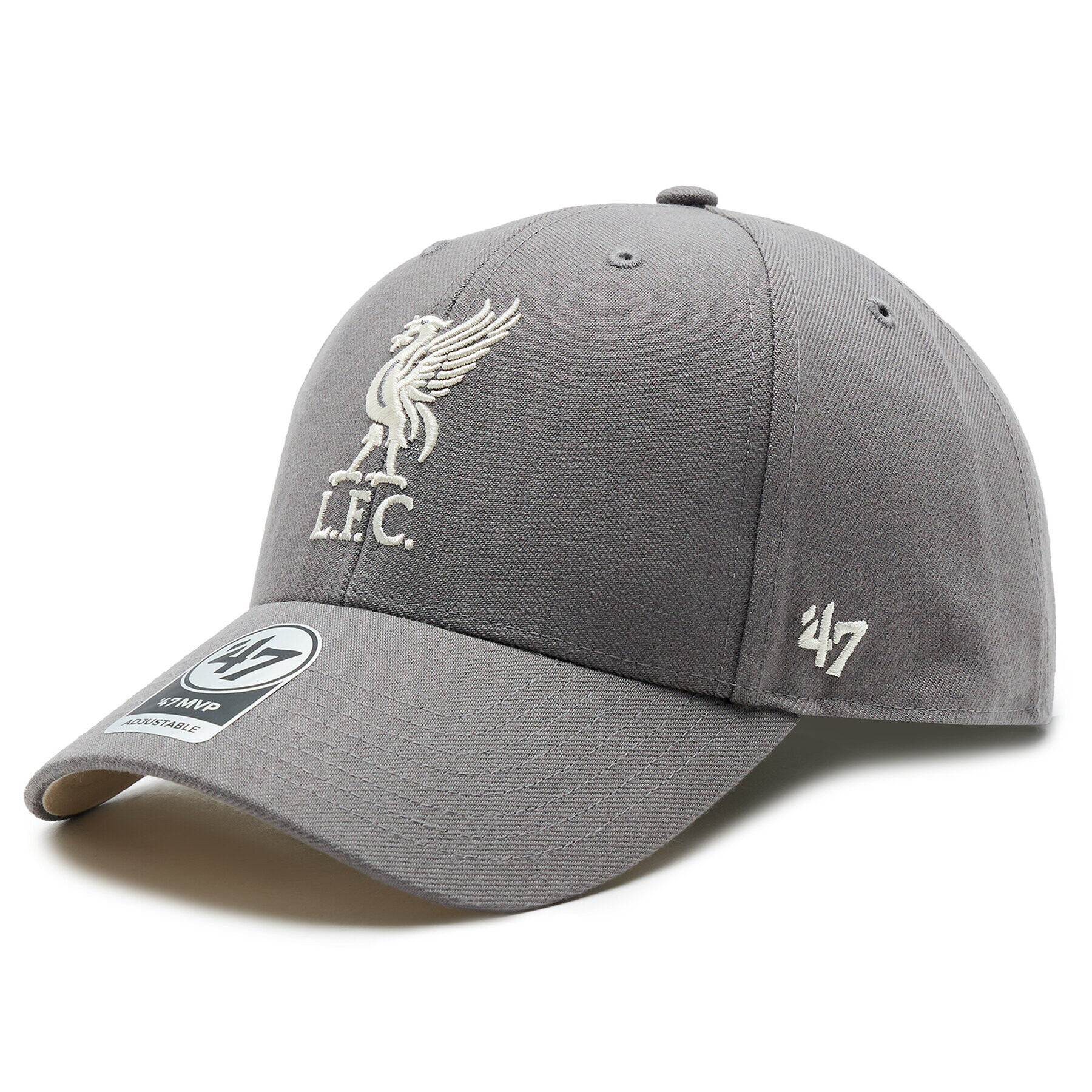 47 Brand Kšiltovka EPL Liverpool FC Ballpark Snap 47 MVP EPL-BLPMS04WBP-DY Šedá - Pepit.cz