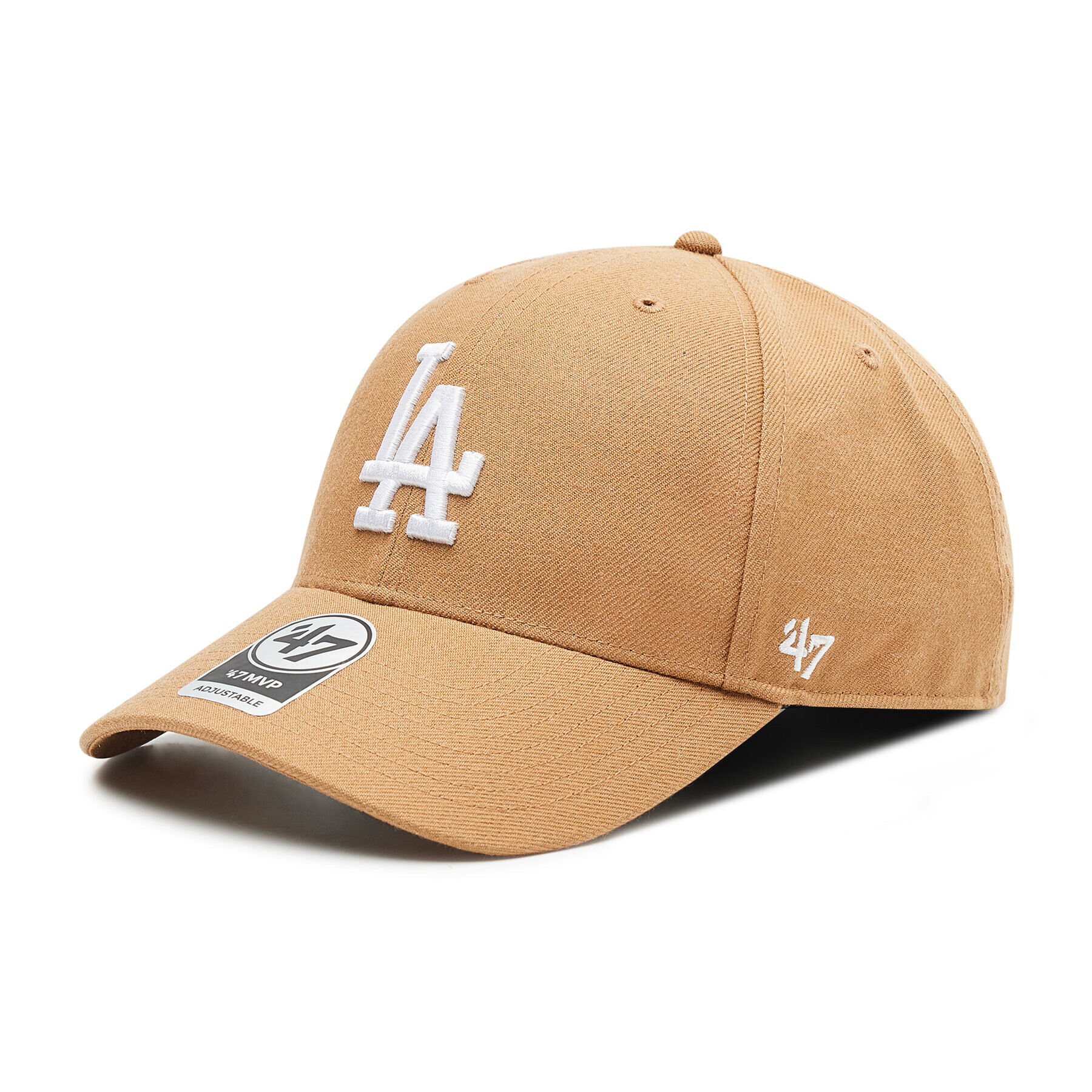 47 Brand Kšiltovka Los Angeles Dodgers B-MVPSP12WBP-QL Hnědá - Pepit.cz