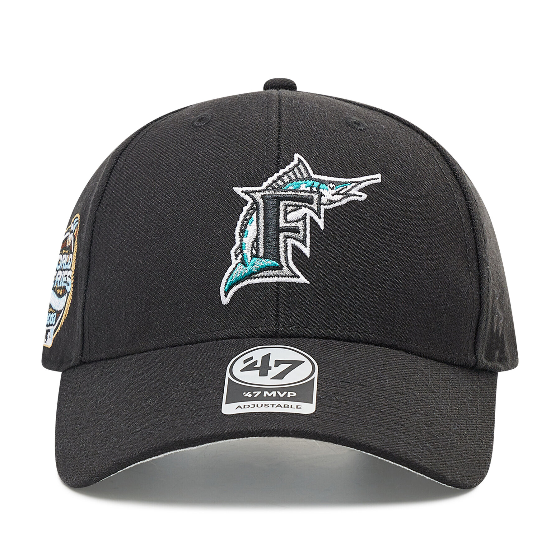 47 Brand Kšiltovka Miami Marlins Mlb BCWS-SUMVP28WBP-BK03 Černá - Pepit.cz