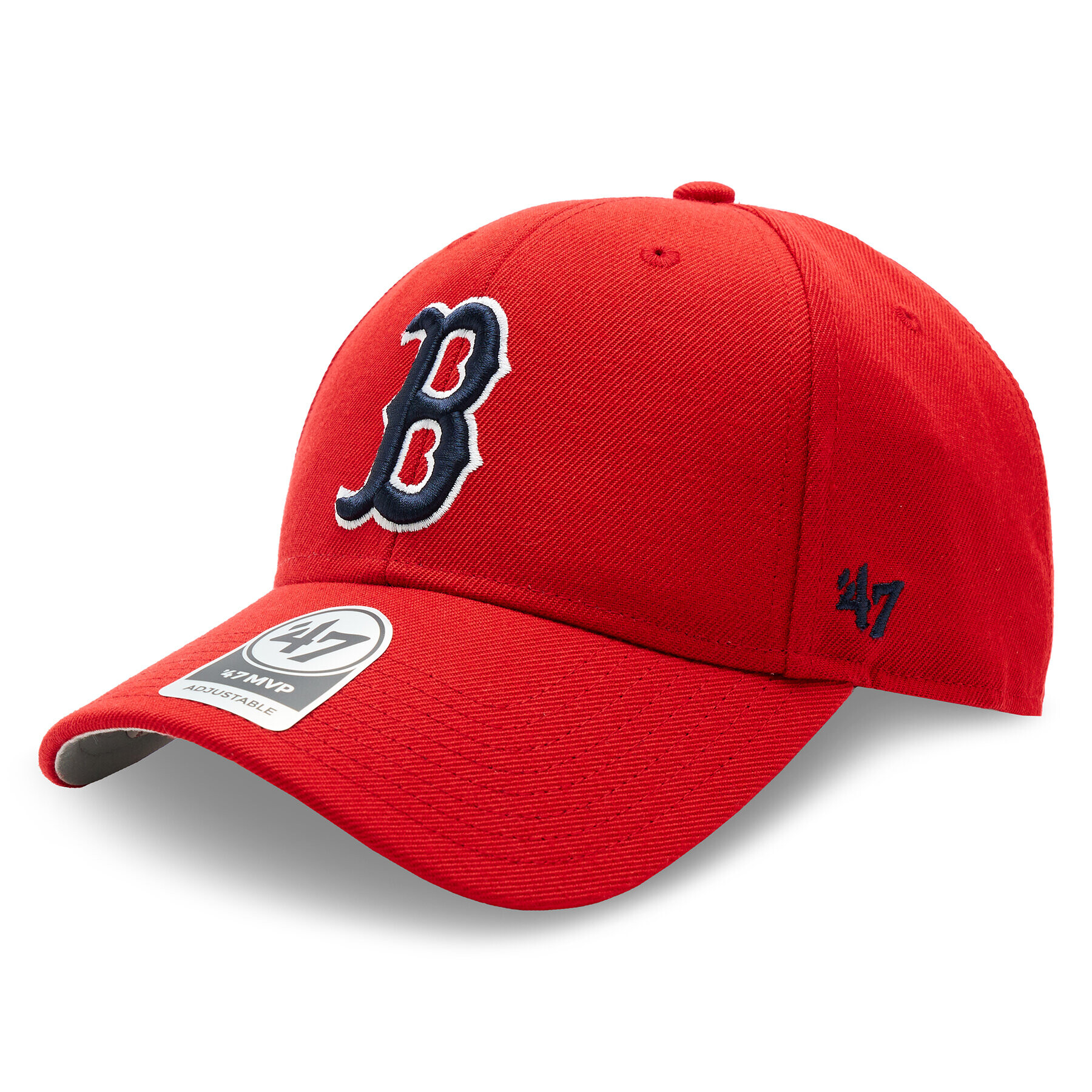 47 Brand Kšiltovka MLB Boston Red Sox '47 MVP B-MVP02WBV-RD Červená - Pepit.cz