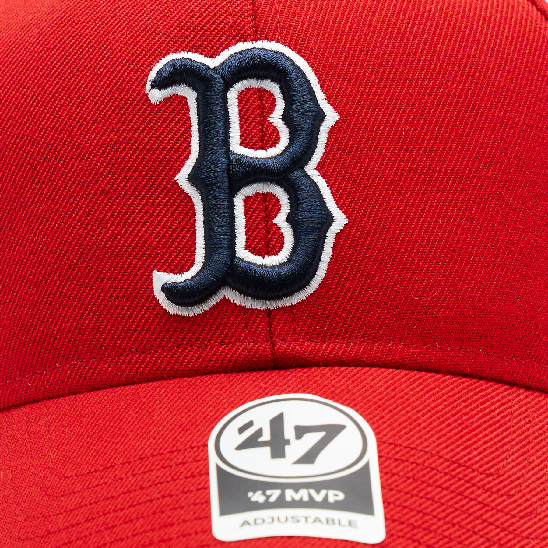 47 Brand Kšiltovka MLB Boston Red Sox '47 MVP B-MVP02WBV-RD Červená - Pepit.cz