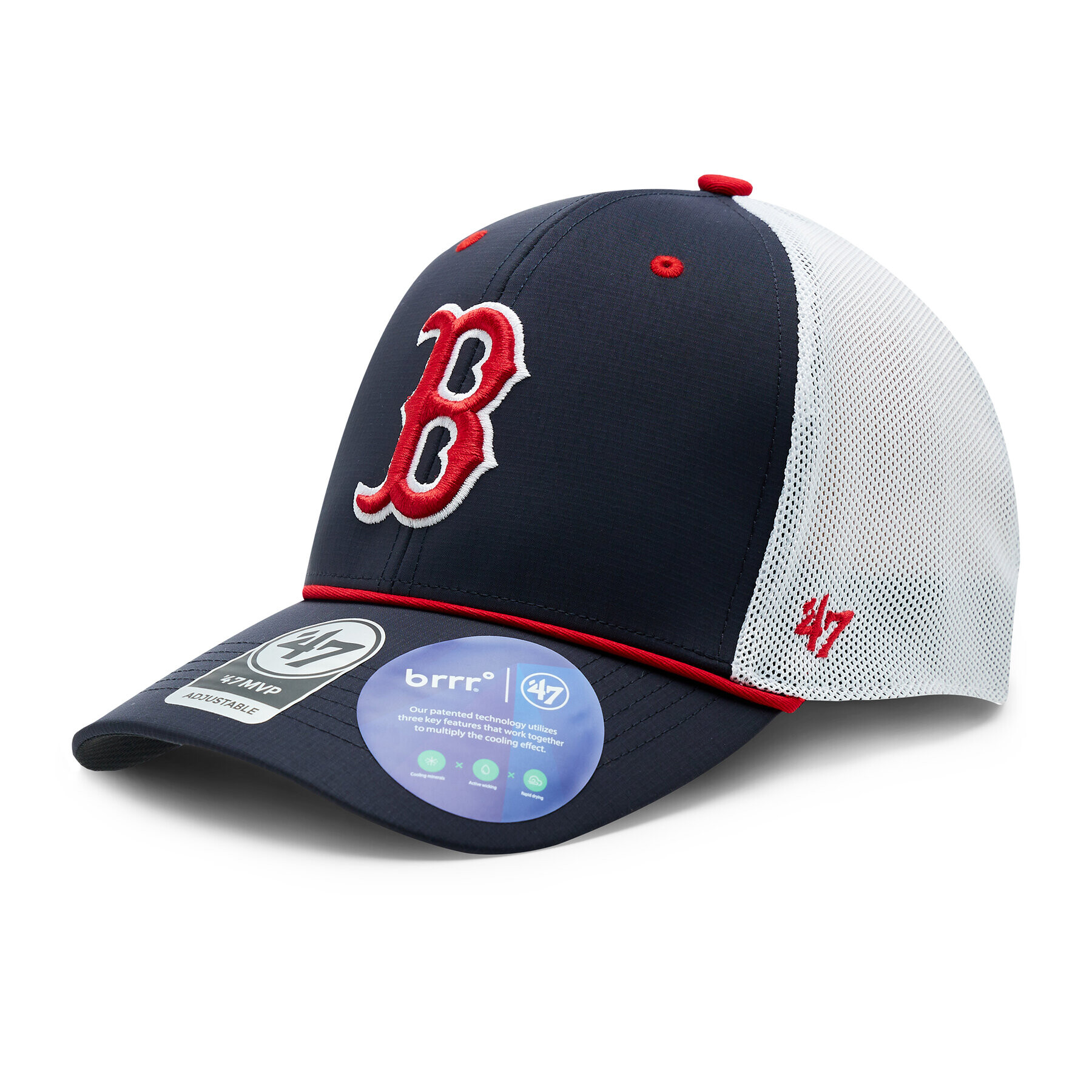 47 Brand Kšiltovka MLB Boston Red Sox brrr Mesh Pop '47 MVP B-BRPOP02BBP-NY Tmavomodrá - Pepit.cz