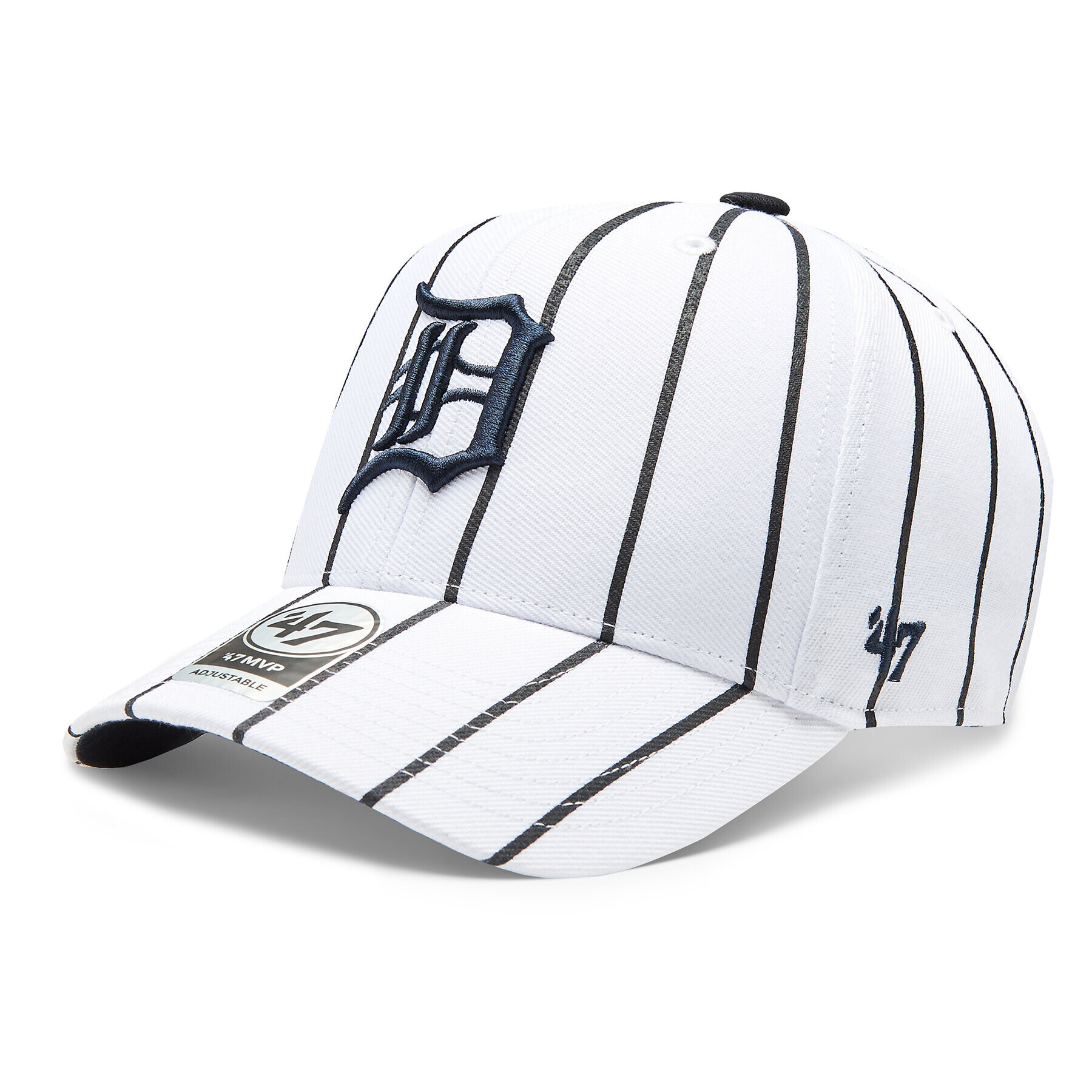 47 Brand Kšiltovka MLB Detroit Tigers Bird Cage 47 MVP B-BDCG09WBV-WH Bílá - Pepit.cz