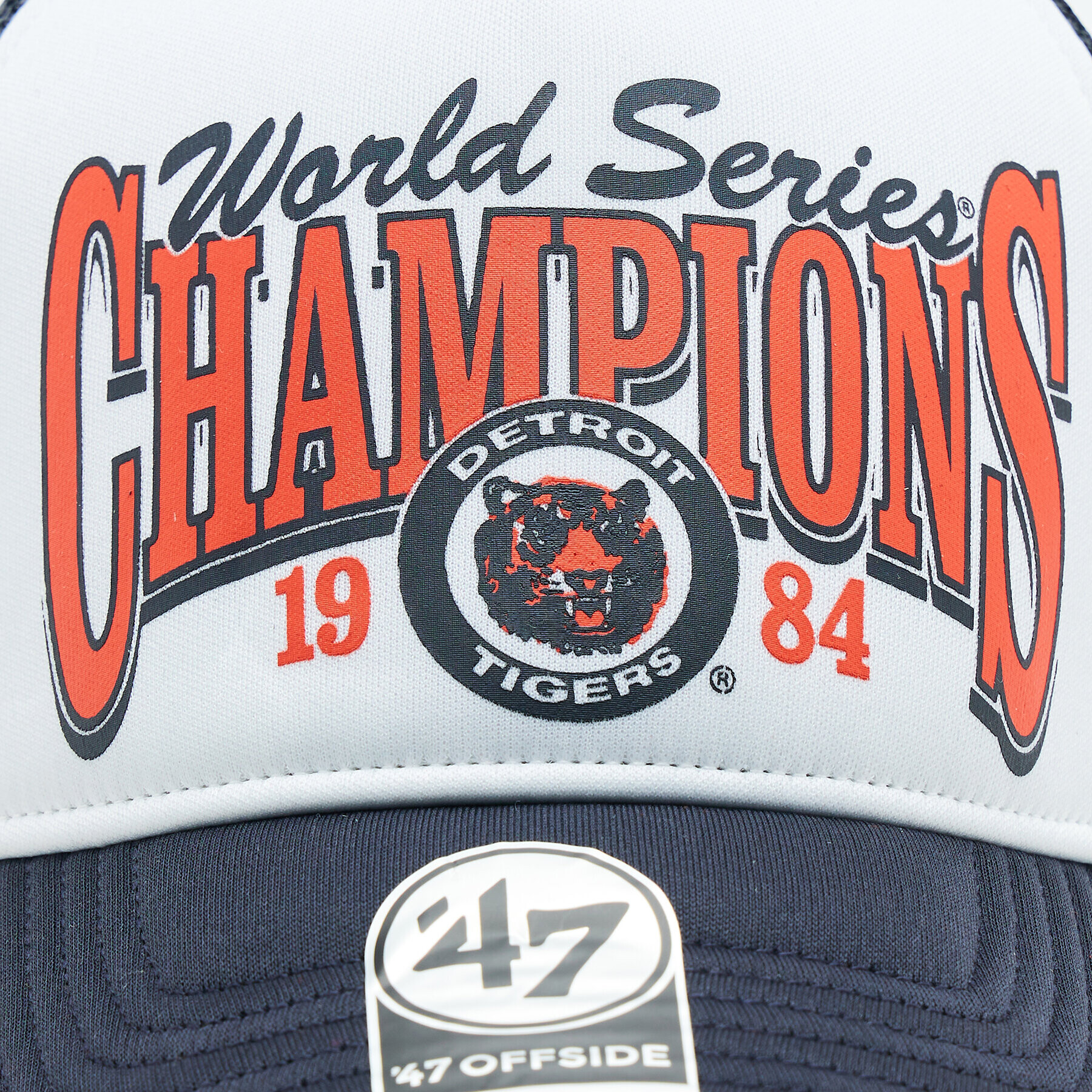 47 Brand Kšiltovka MLB Detroit Tigers Foam Champ '47 Offside DT BCWS-FOAMC09KPP-NY84 Tmavomodrá - Pepit.cz