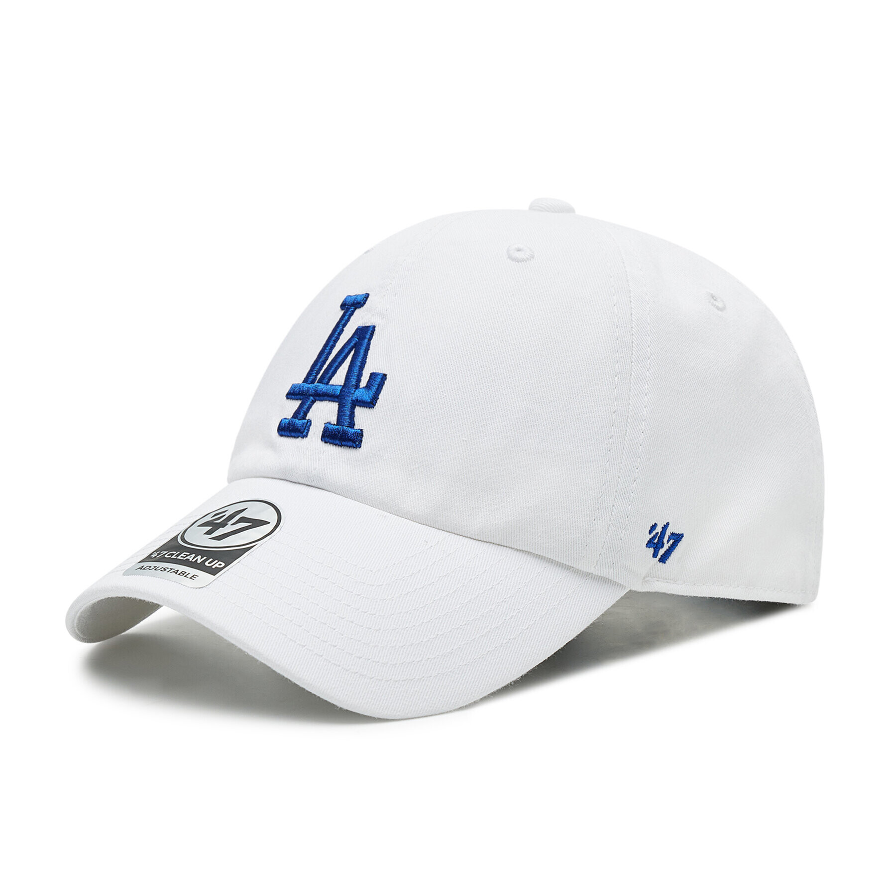 47 Brand Kšiltovka MLB Los Angeles Dodgers B-RGW12GWS-WHE Bílá - Pepit.cz