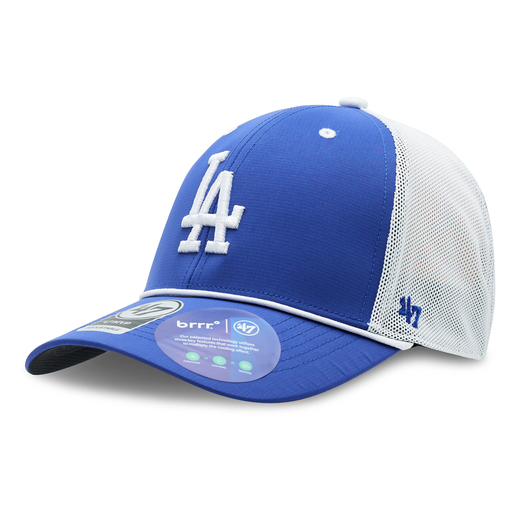 47 Brand Kšiltovka MLB Los Angeles Dodgers brrr Mesh Pop 47 MVP B-BRPOP12BBP-RY Modrá - Pepit.cz