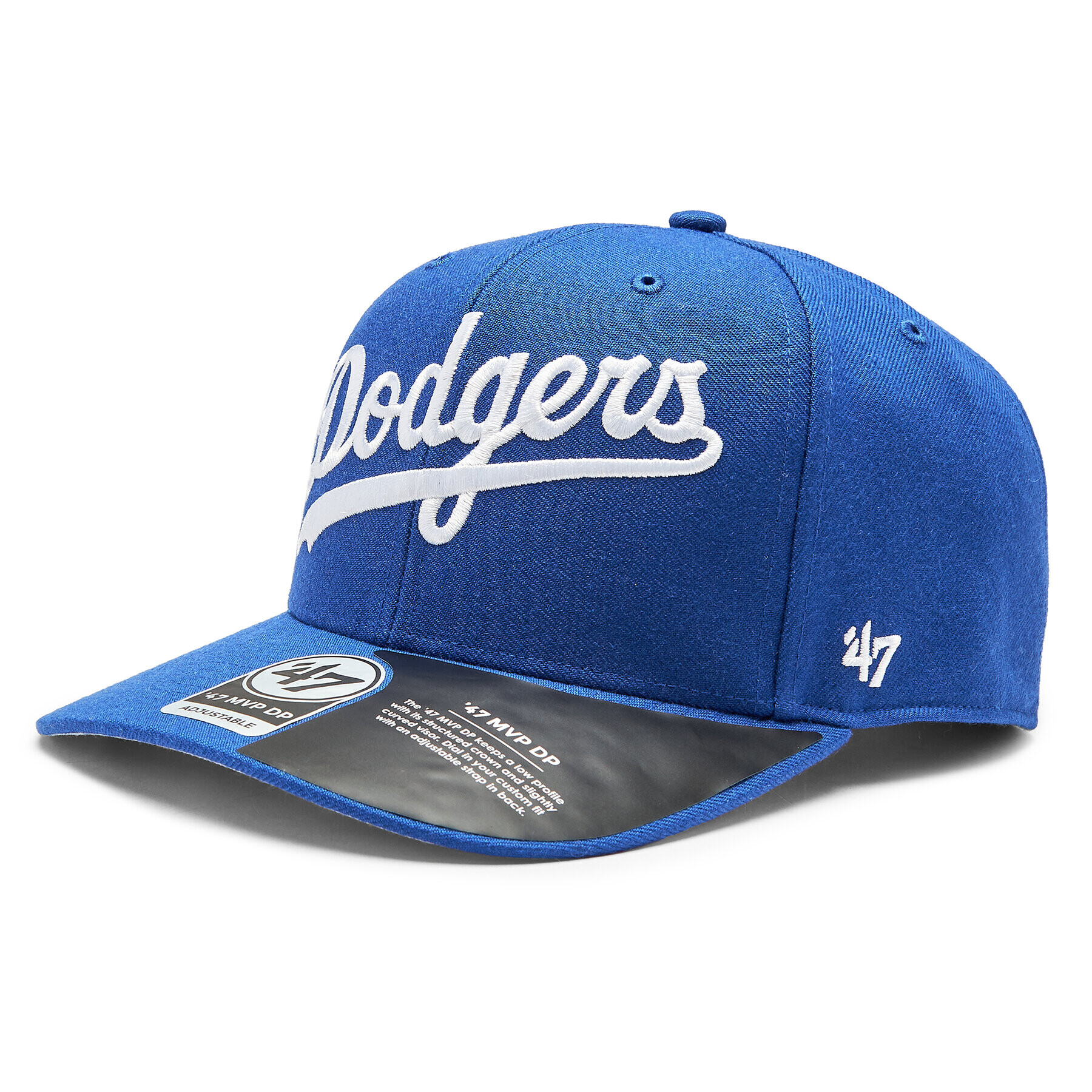 47 Brand Kšiltovka MLB Los Angeles Dodgers Replica Script 47 MVP DP B-REPSP12WBP-RY Modrá - Pepit.cz