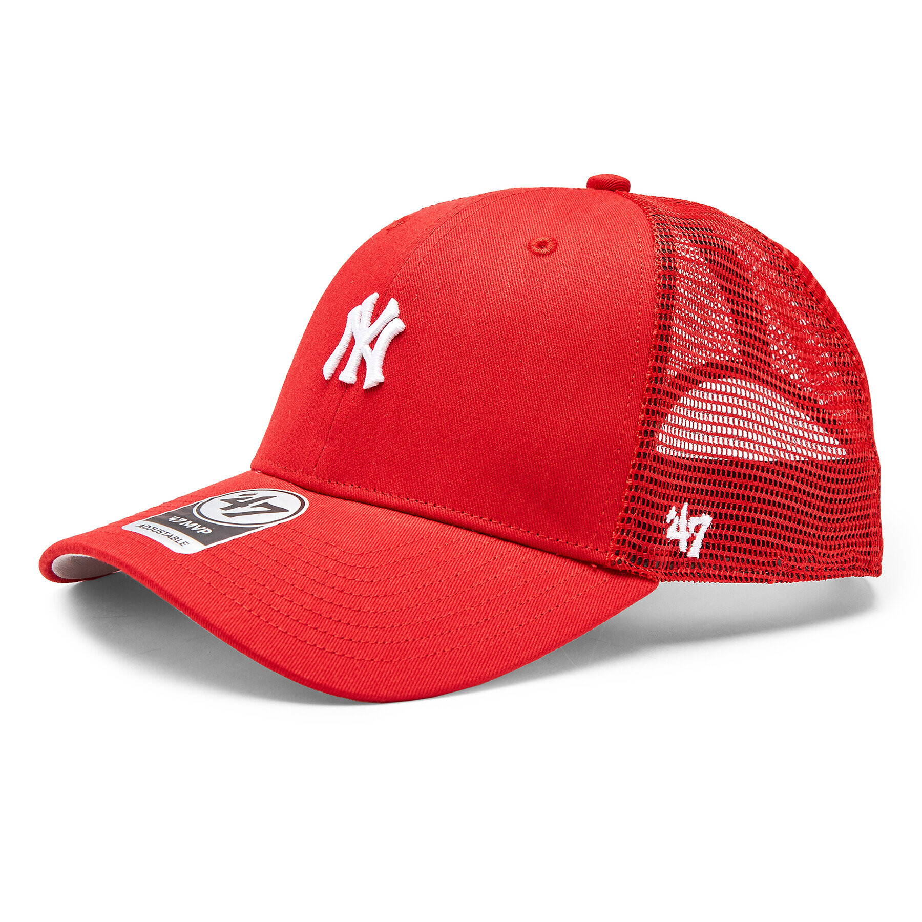 47 Brand Kšiltovka MLB New York Yankees Base Runner Mesh 47 MVP B-BRNMS17CTP-RD Červená - Pepit.cz