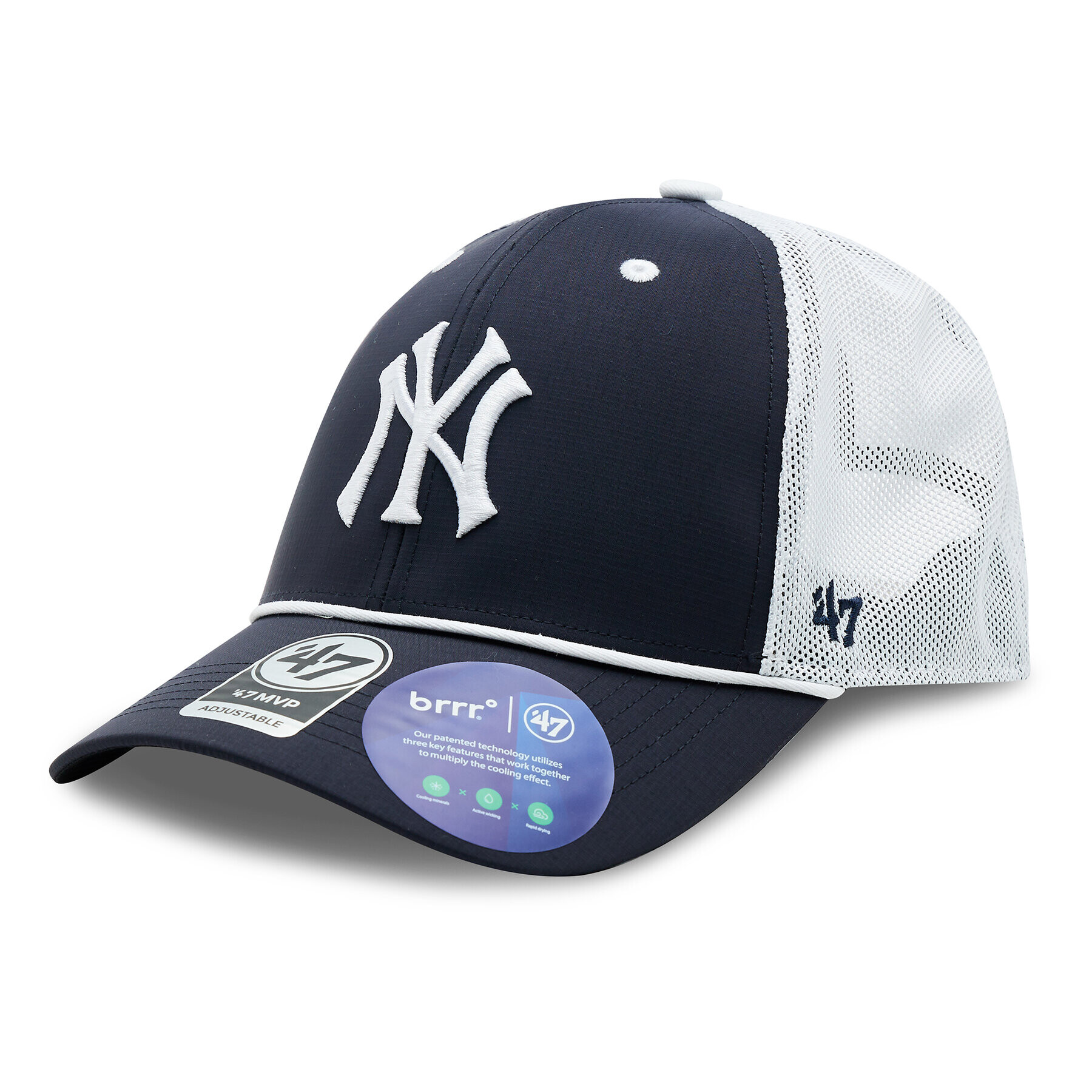 47 Brand Kšiltovka MLB New York Yankees brrr Mesh Pop 47 MVP B-BRPOP17BBP-NY Tmavomodrá - Pepit.cz