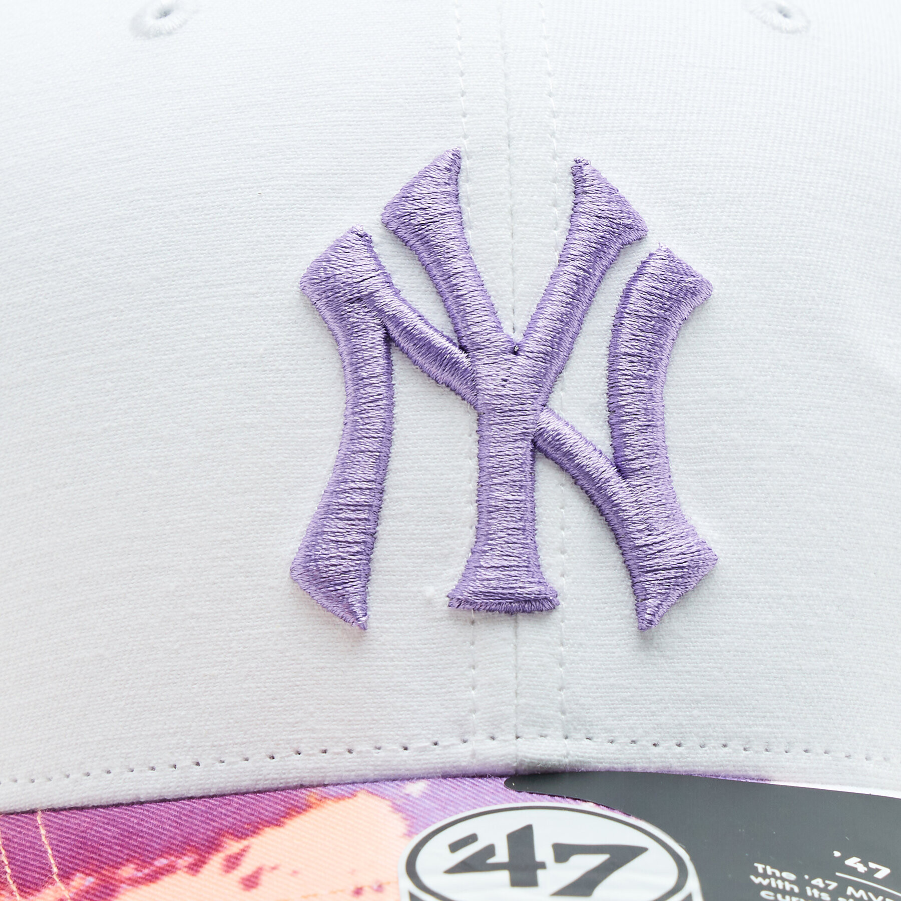 47 Brand Kšiltovka MLB New York Yankees Day Glow TT '47 MVP DP B-DGLDP17GWP-WH Bílá - Pepit.cz