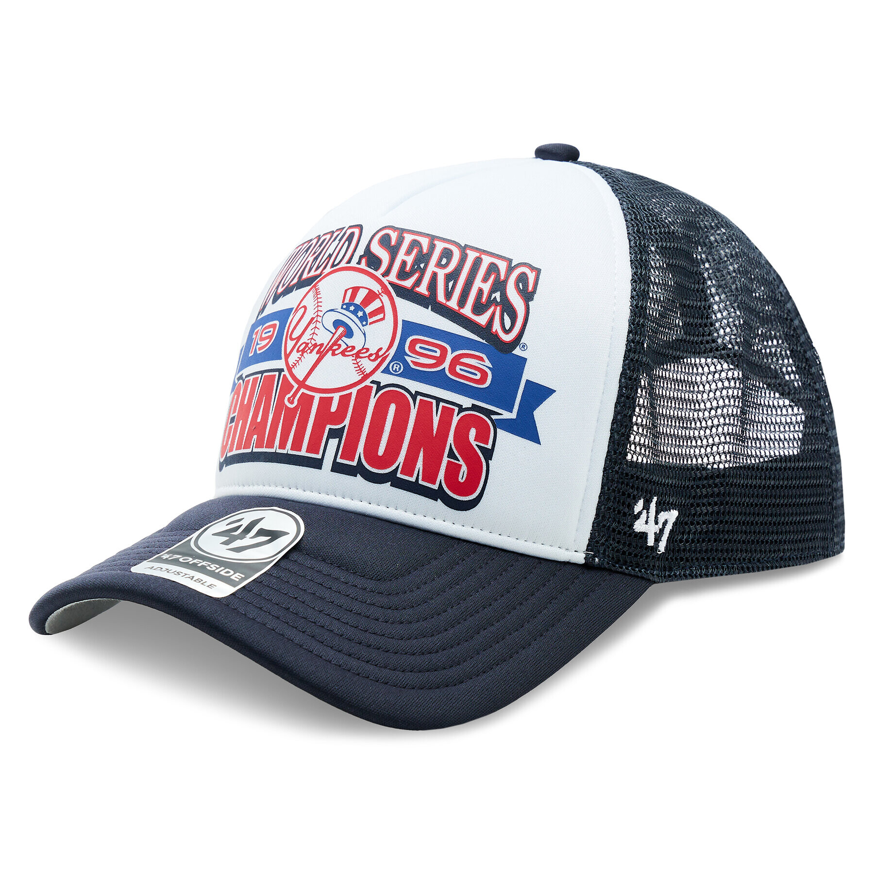 47 Brand Kšiltovka MLB New York Yankees Foam Champ '47 Offside DT BCWS-FOAMC17KPP-NY Tmavomodrá - Pepit.cz