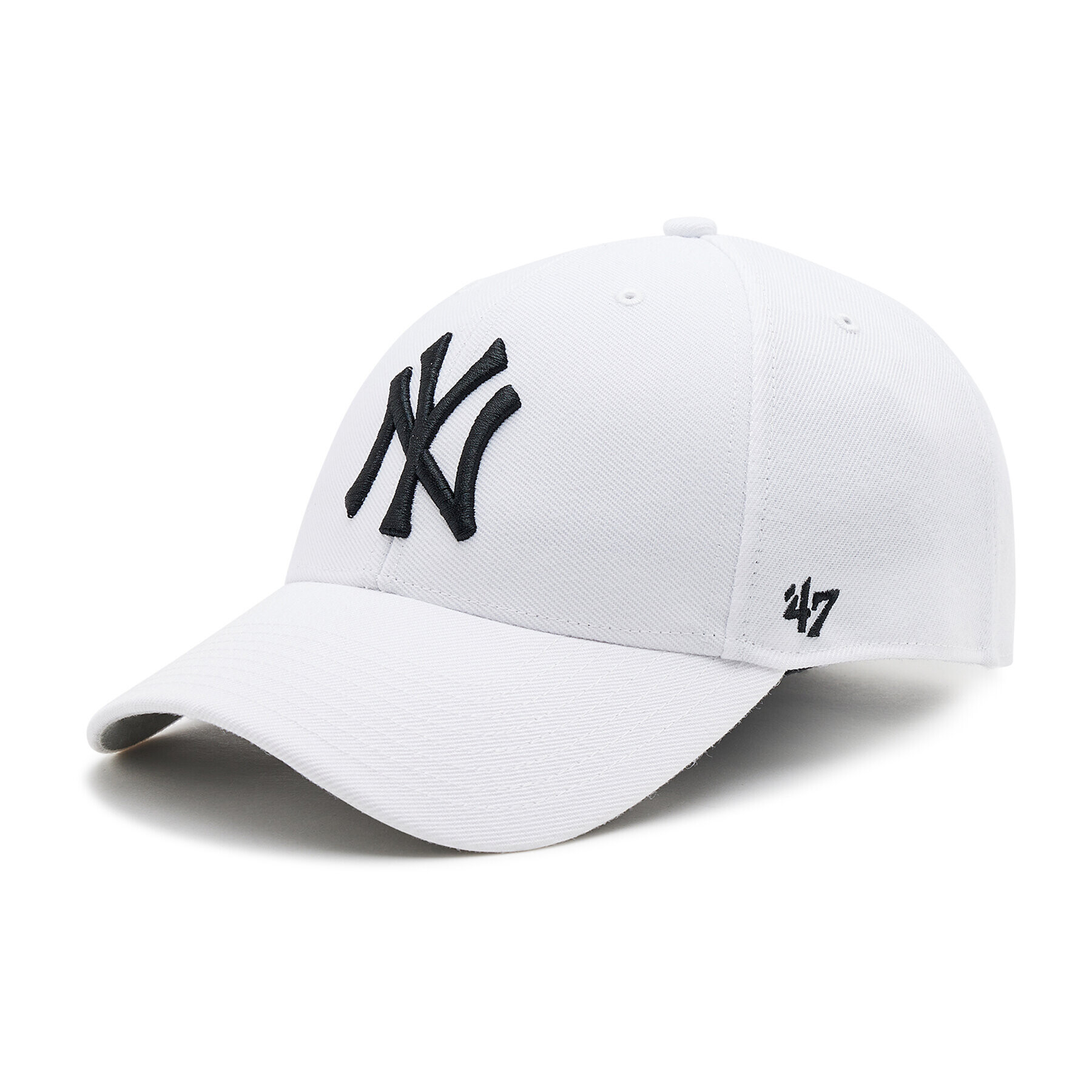 47 Brand Kšiltovka New York Yankees B-MVP17WBV-WHF Bílá - Pepit.cz