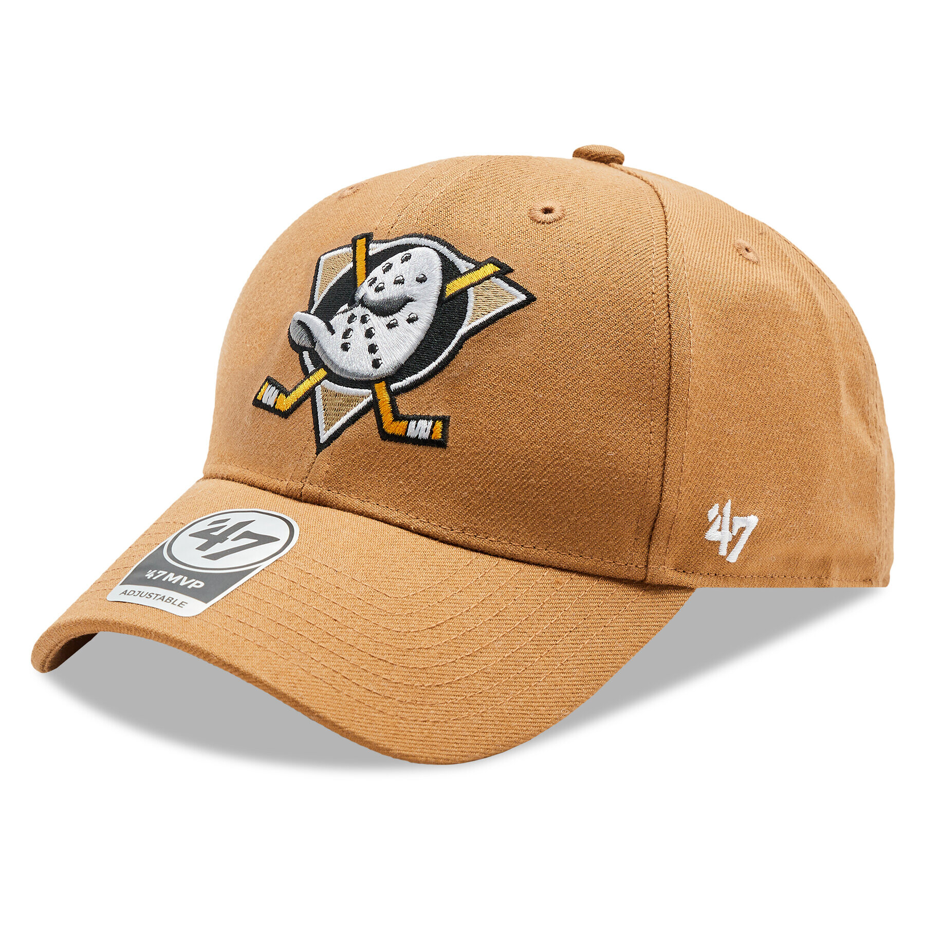 47 Brand Kšiltovka NHL Anaheim Ducks '47 MVP SNAPBACK H-MVPSP25WBP-QLB Hnědá - Pepit.cz