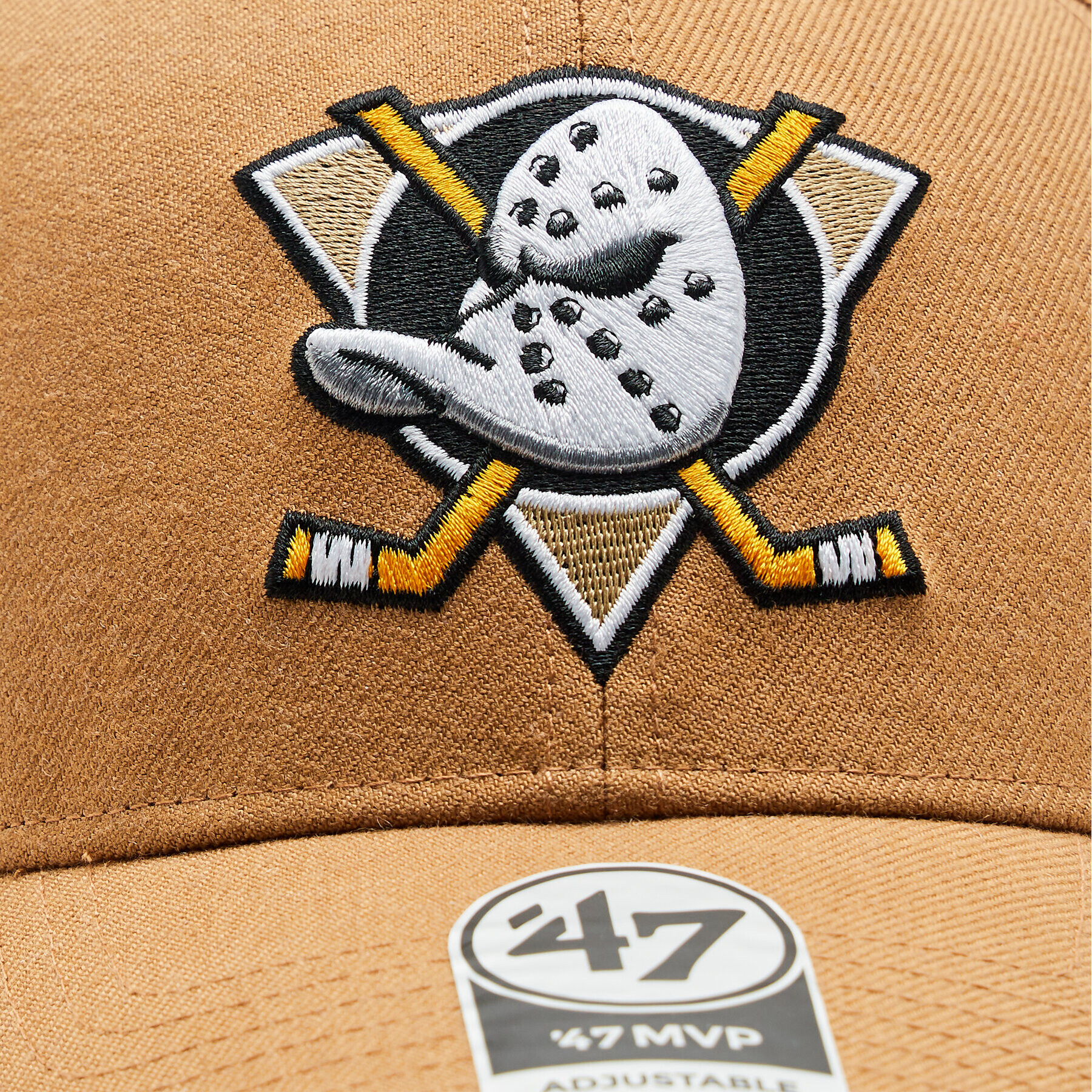 47 Brand Kšiltovka NHL Anaheim Ducks '47 MVP SNAPBACK H-MVPSP25WBP-QLB Hnědá - Pepit.cz