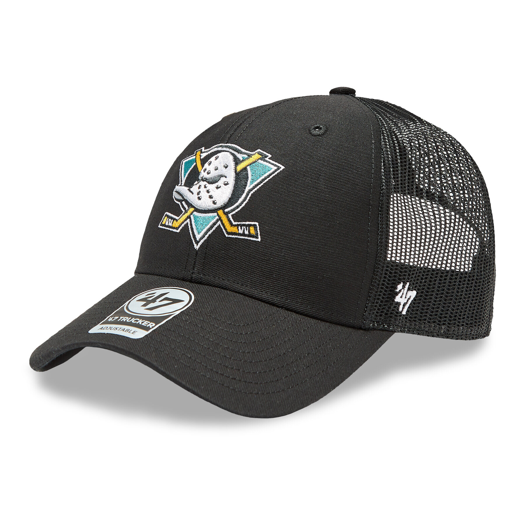 47 Brand Kšiltovka NHL Anaheim Ducks '47 TRUCKER H-TRUKR25CTP-BKA Černá - Pepit.cz