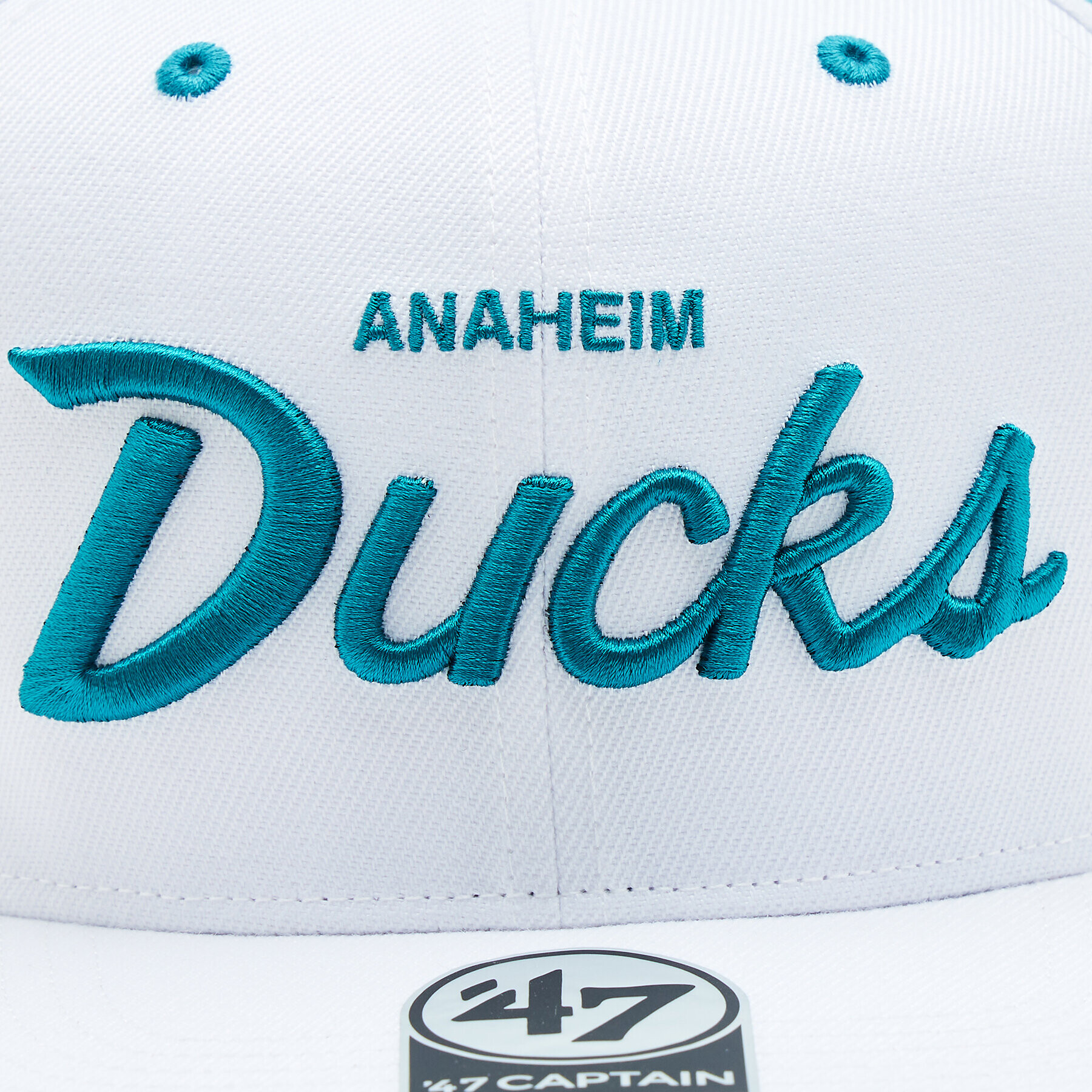 47 Brand Kšiltovka NHL Anaheim Ducks Crosstown Pop '47 CAPTAIN H-CRSPP25WBP-WH Bílá - Pepit.cz