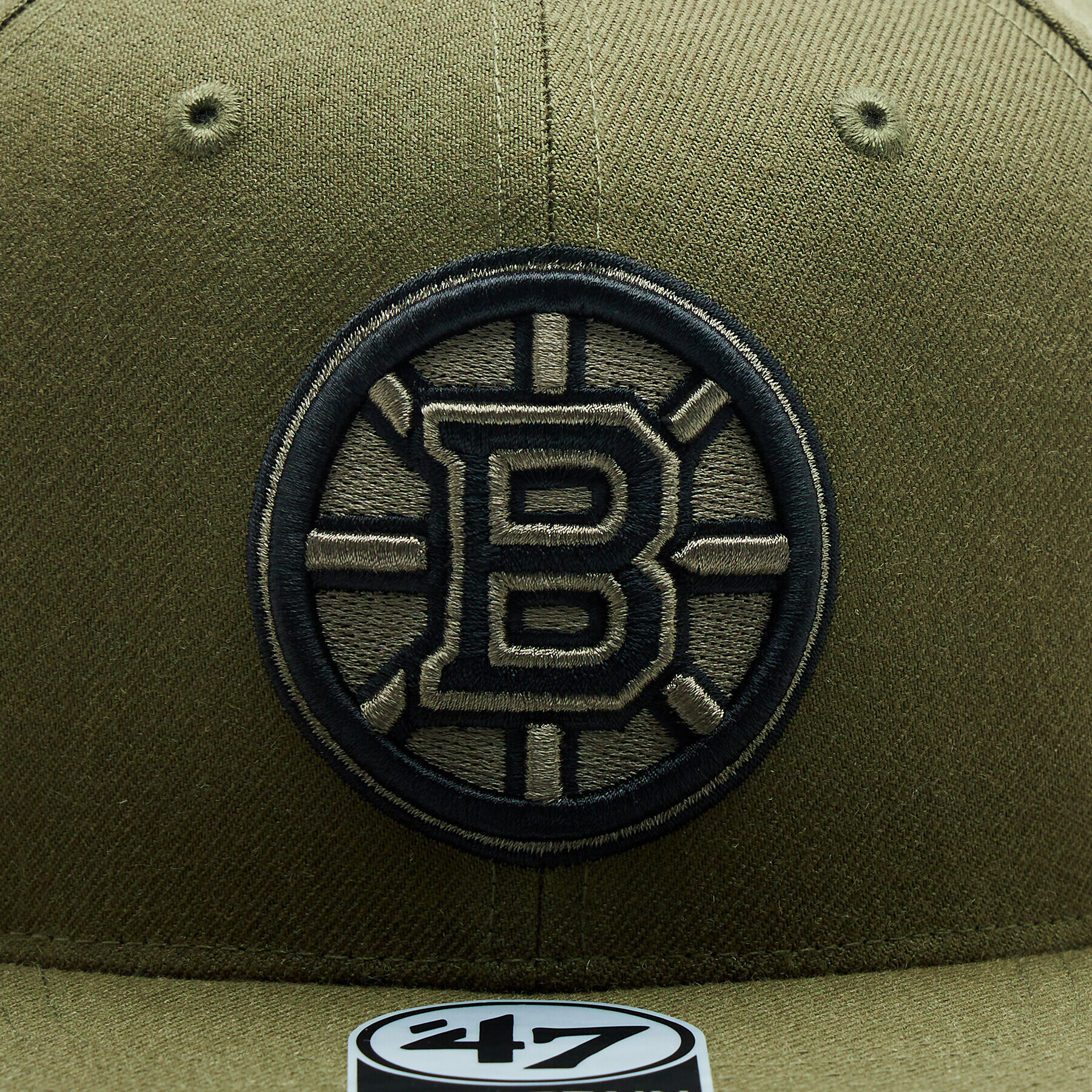 47 Brand Kšiltovka NHL Boston Bruins Ballpark Camo '47 CAPTAIN H-BCAMO01WBP-SWA Zelená - Pepit.cz