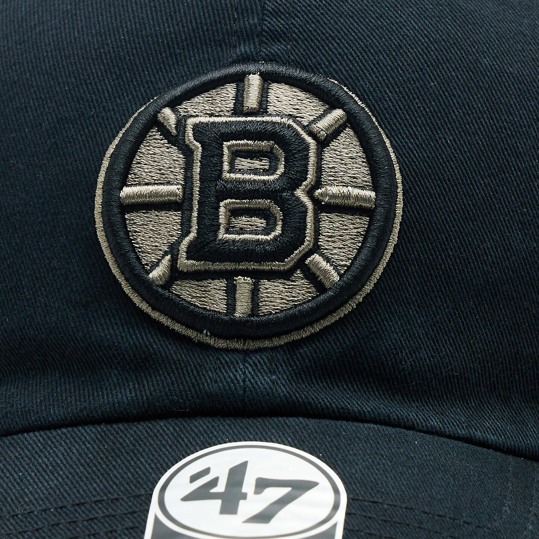 47 Brand Kšiltovka NHL Boston Bruins Ballpark Camo '47 CLEAN UP H-BPCAM01GWS-BK Černá - Pepit.cz