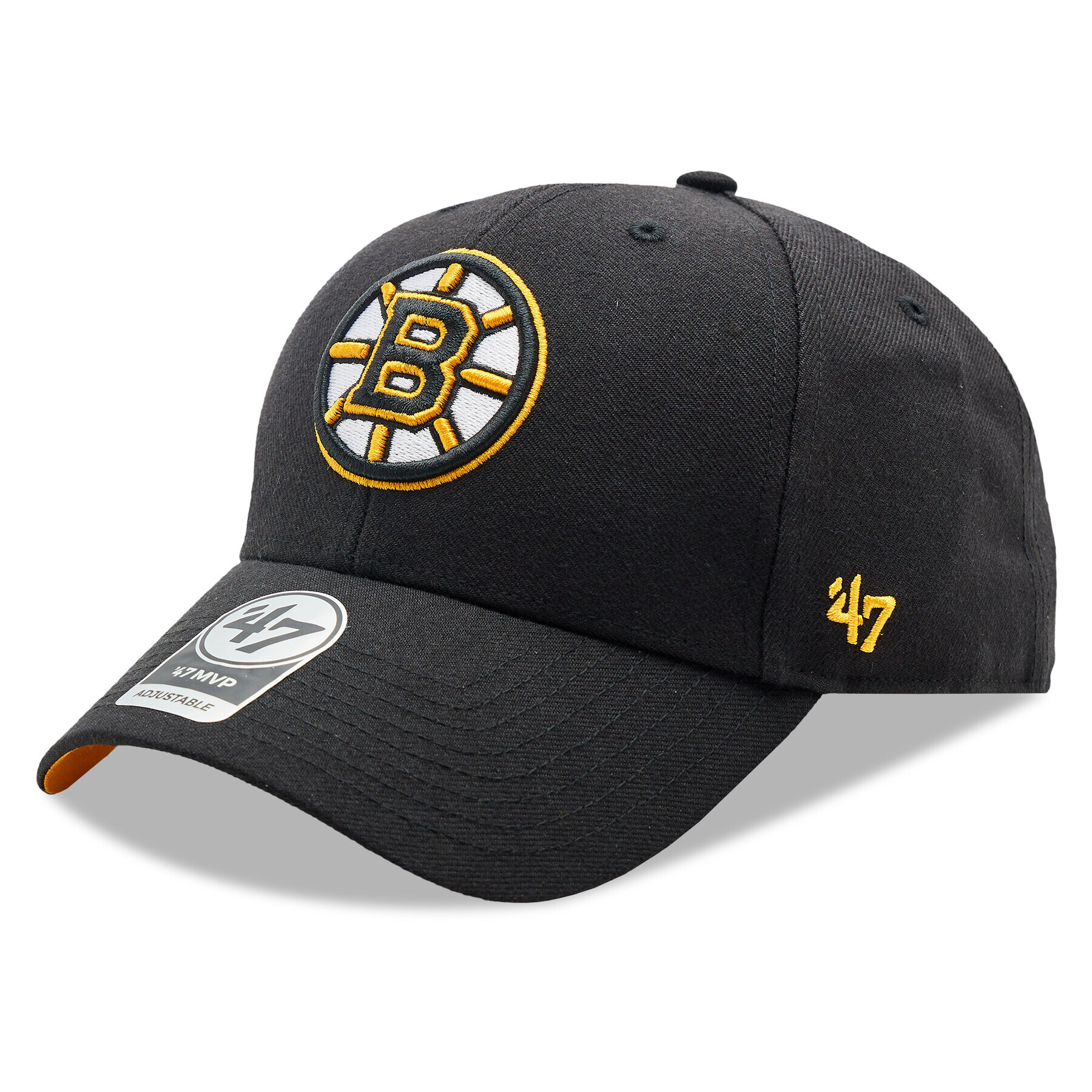 47 Brand Kšiltovka NHL Boston Bruins Ballpark Snap '47 MVP H-BLPMS01WBP-BK Černá - Pepit.cz