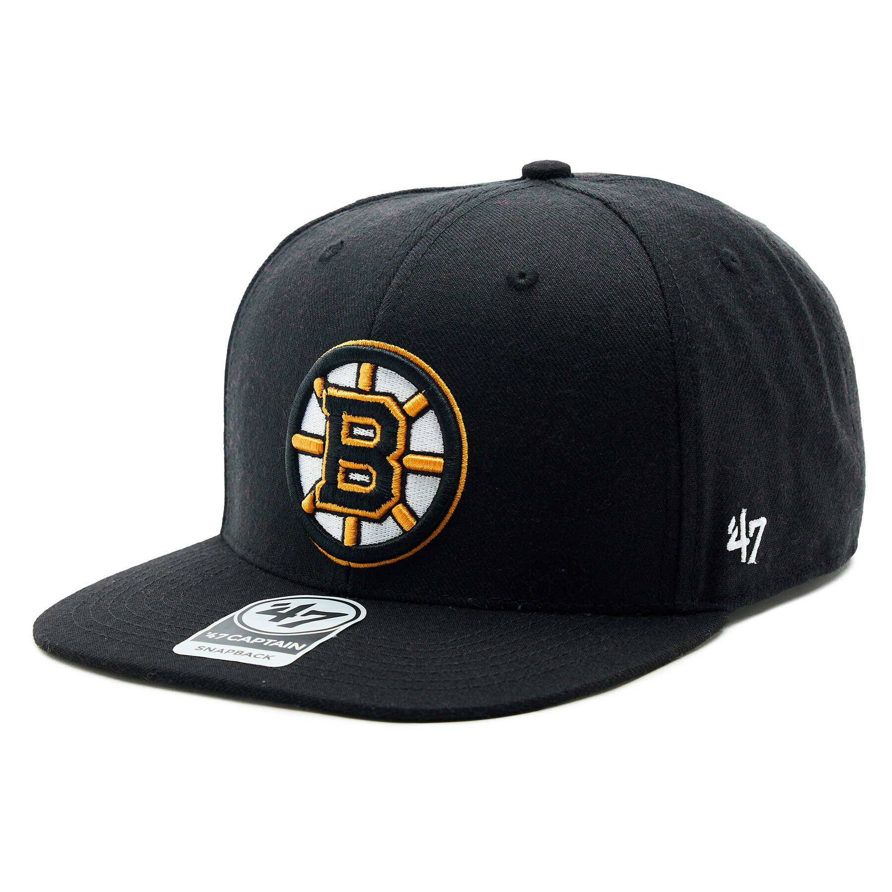 47 Brand Kšiltovka NHL Boston Bruins No Shot '47 CAPTAIN H-NSHOT01WBP-BK Černá - Pepit.cz