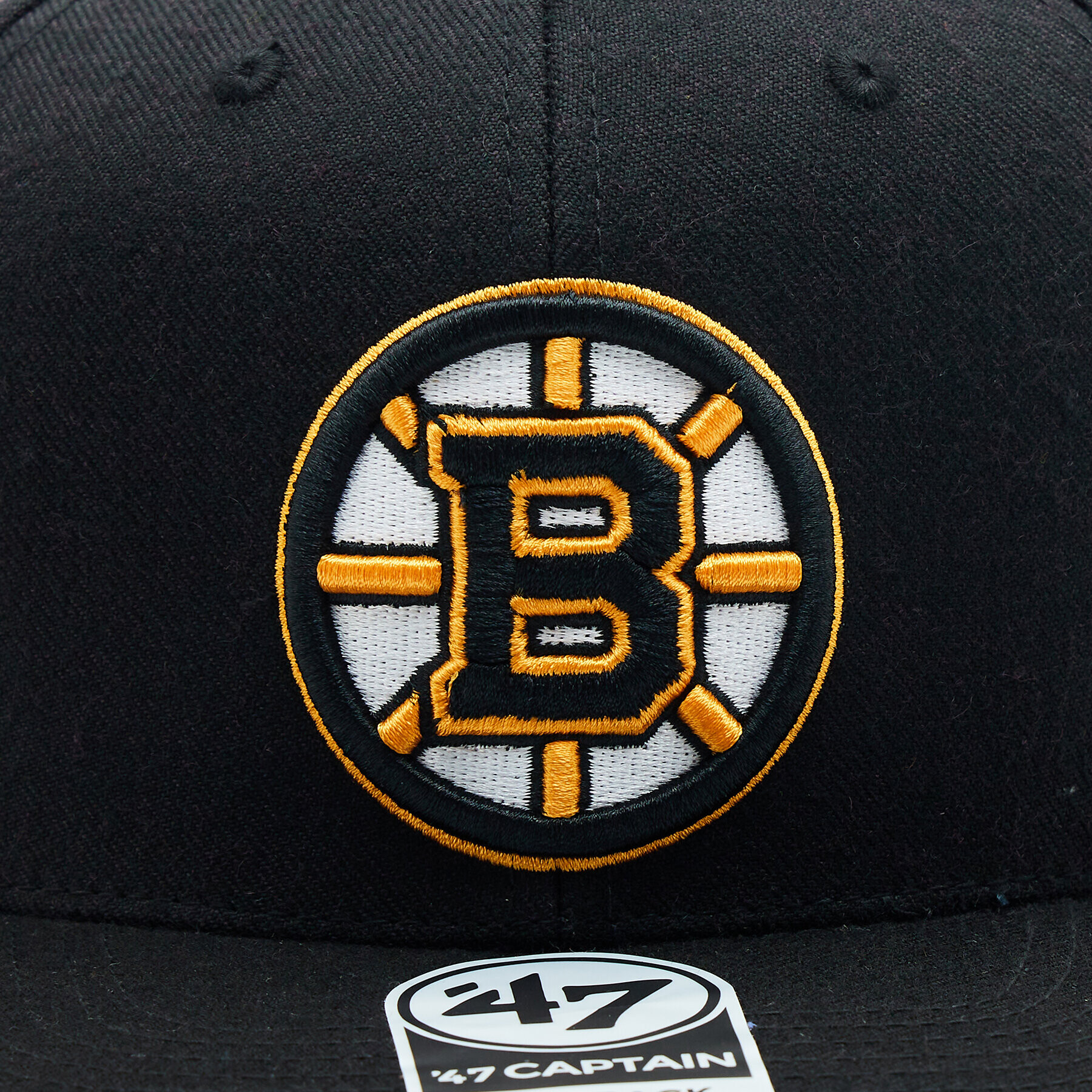 47 Brand Kšiltovka NHL Boston Bruins No Shot '47 CAPTAIN H-NSHOT01WBP-BK Černá - Pepit.cz