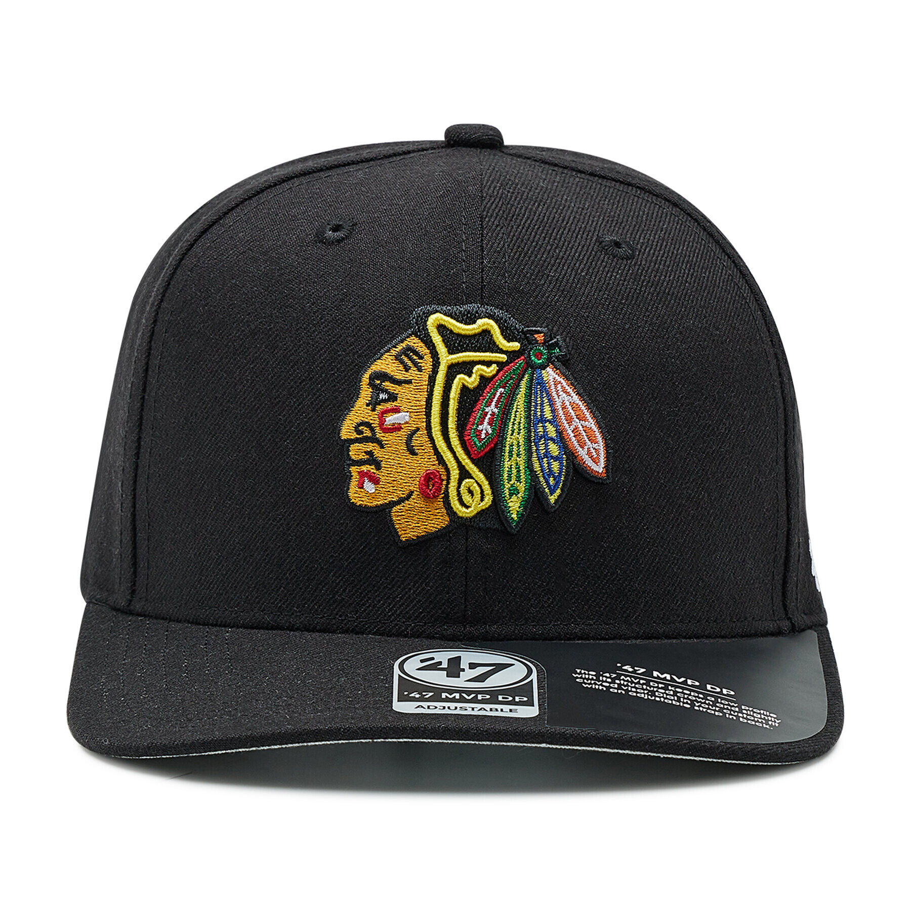 47 Brand Kšiltovka Nhl Chicago Blackhawks H-CLZOE04WBP-BKB Černá - Pepit.cz