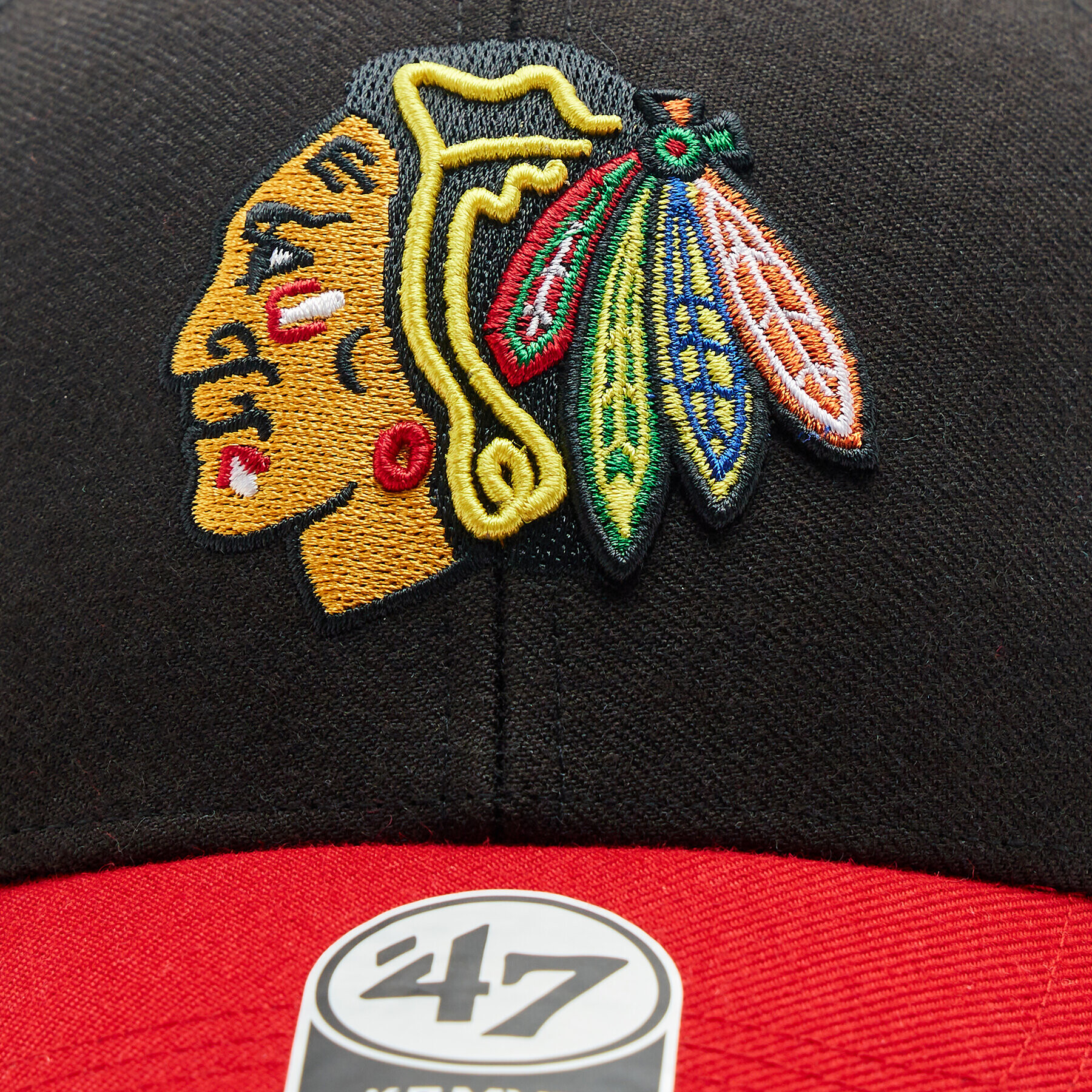 47 Brand Kšiltovka NHL Chicago Blackhawks Sure Shot TT Snapback '47 MVP HVIN-SUMTT04WBP-BK94 Černá - Pepit.cz