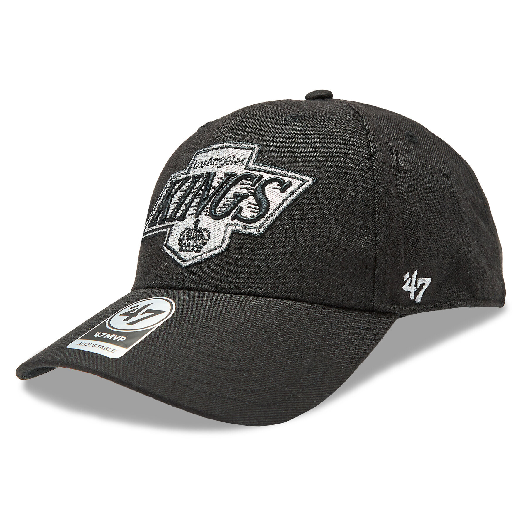 47 Brand Kšiltovka NHL LA Kings Vintage Ballpark Snap '47 MVP HVIN-BLPMS08WBP-BK88 Černá - Pepit.cz