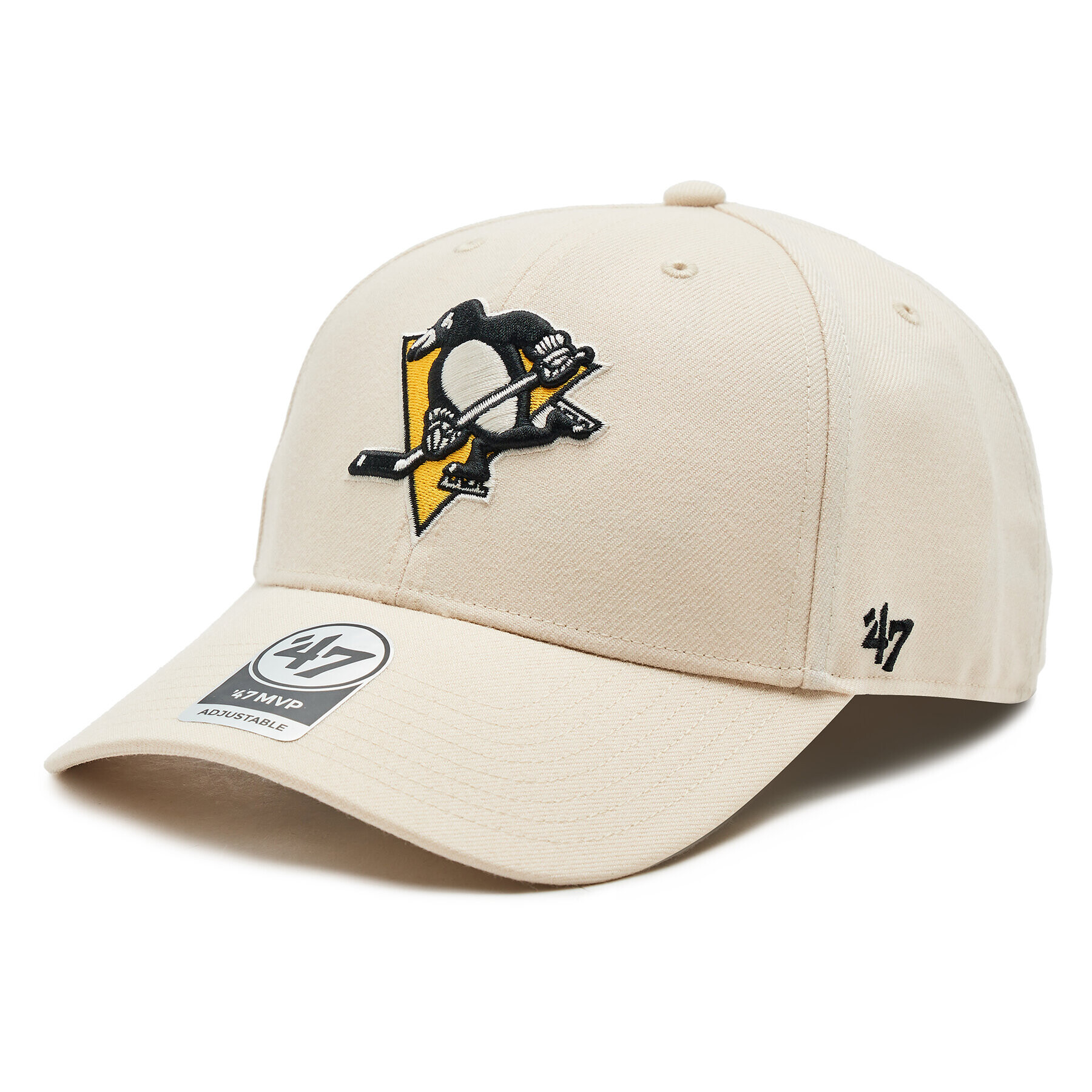 47 Brand Kšiltovka NHL Pittsburgh Penguins '47 MVP SNAPBACK H-MVPSP15WBP-NT Béžová - Pepit.cz