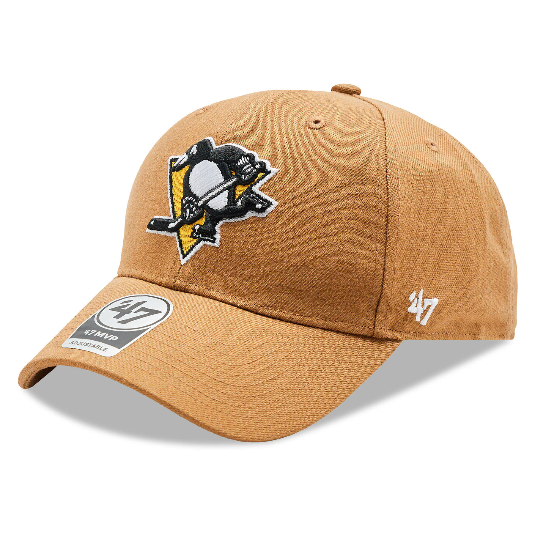 47 Brand Kšiltovka NHL Pittsburgh Penguins '47 MVP SNAPBACK H-MVPSP15WBP-QL Hnědá - Pepit.cz