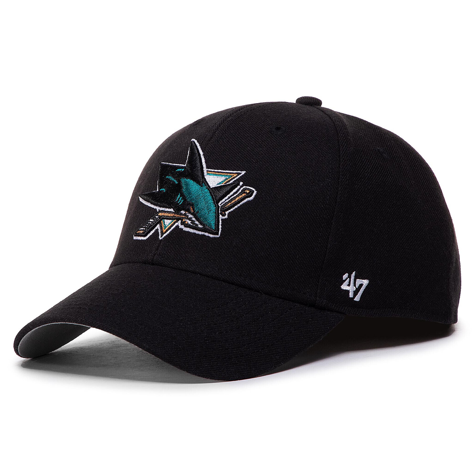 47 Brand Kšiltovka Nhl San Jose Sharks '47 Mvp H-MVP22WBV-BK Černá - Pepit.cz