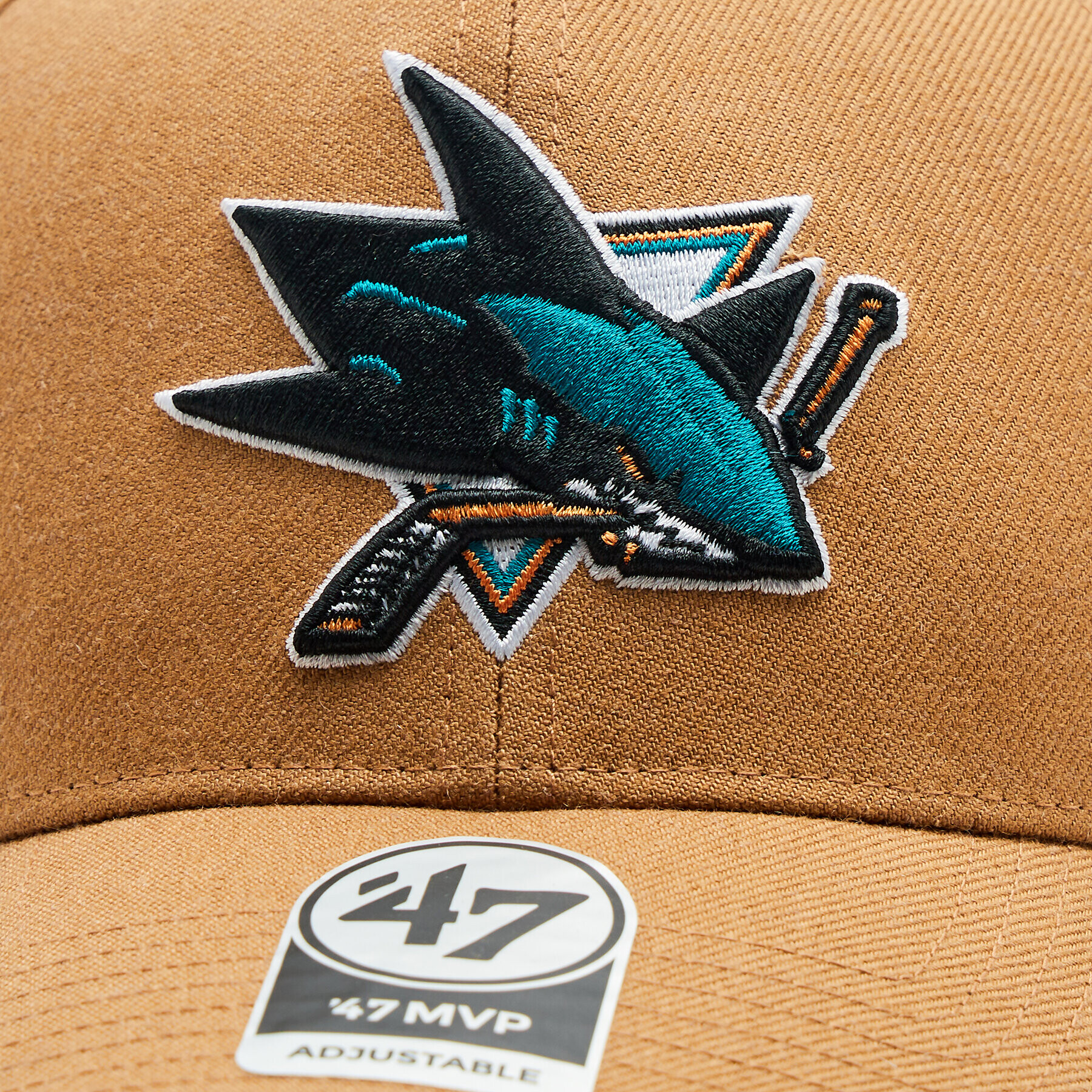 47 Brand Kšiltovka NHL San Jose Sharks '47 MVP SNAPBACK H-MVPSP22WBP-QL Hnědá - Pepit.cz