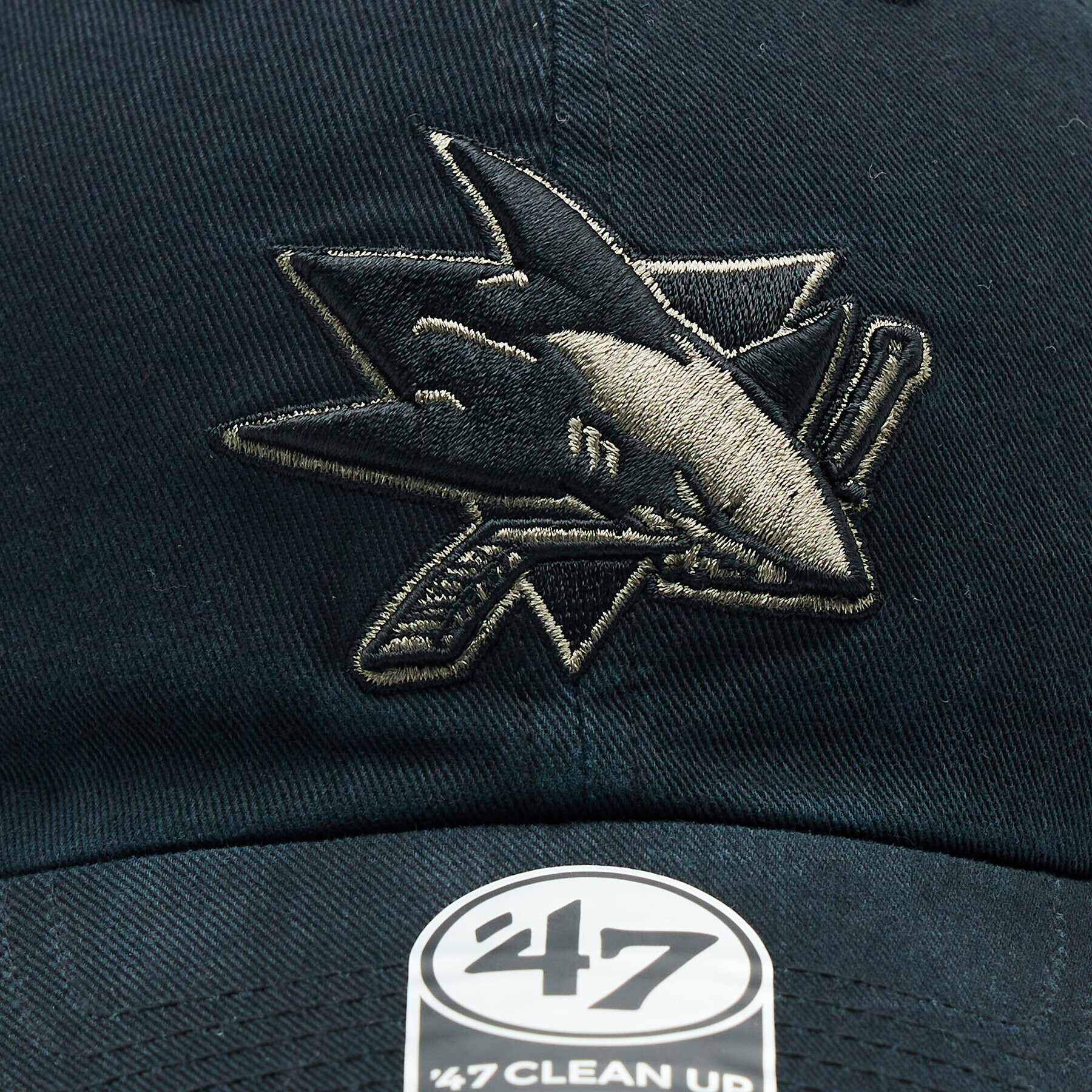 47 Brand Kšiltovka NHL San Jose Sharks Ballpark Camo '47 CLEAN UP H-BPCAM22GWS-BK Černá - Pepit.cz