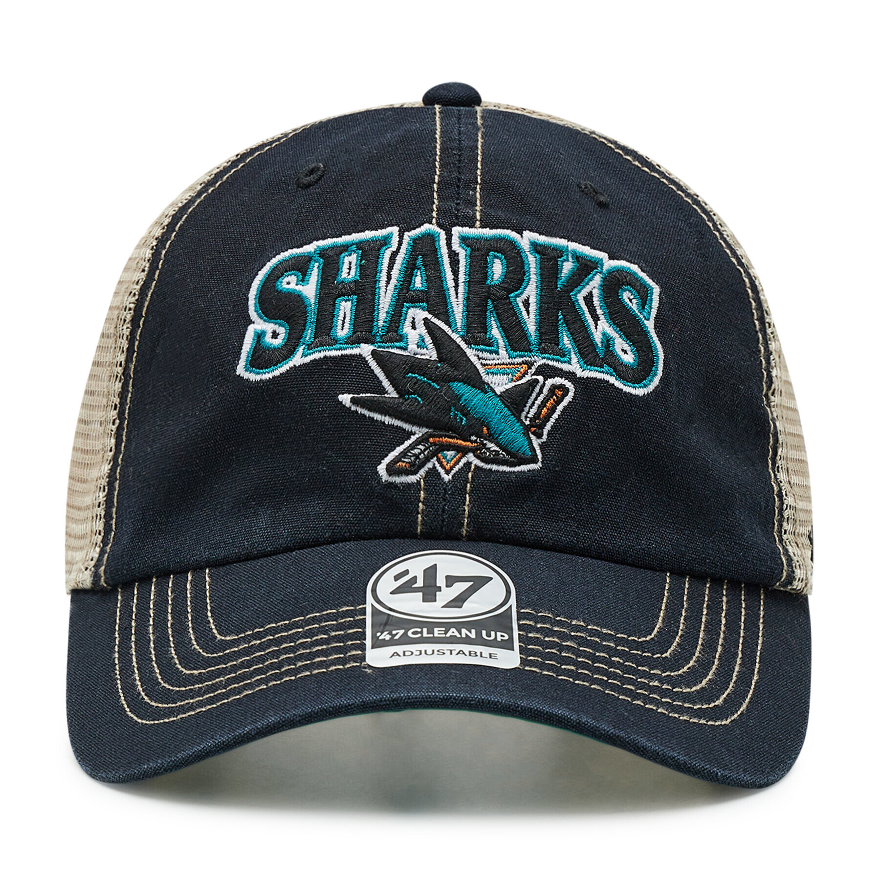 47 Brand Kšiltovka Nhl San Jose Sharks Trucker H-TSCLA22LAP-VB Černá - Pepit.cz