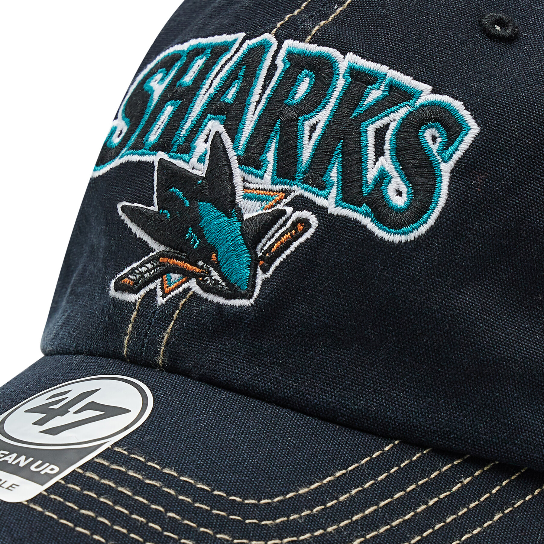 47 Brand Kšiltovka Nhl San Jose Sharks Trucker H-TSCLA22LAP-VB Černá - Pepit.cz