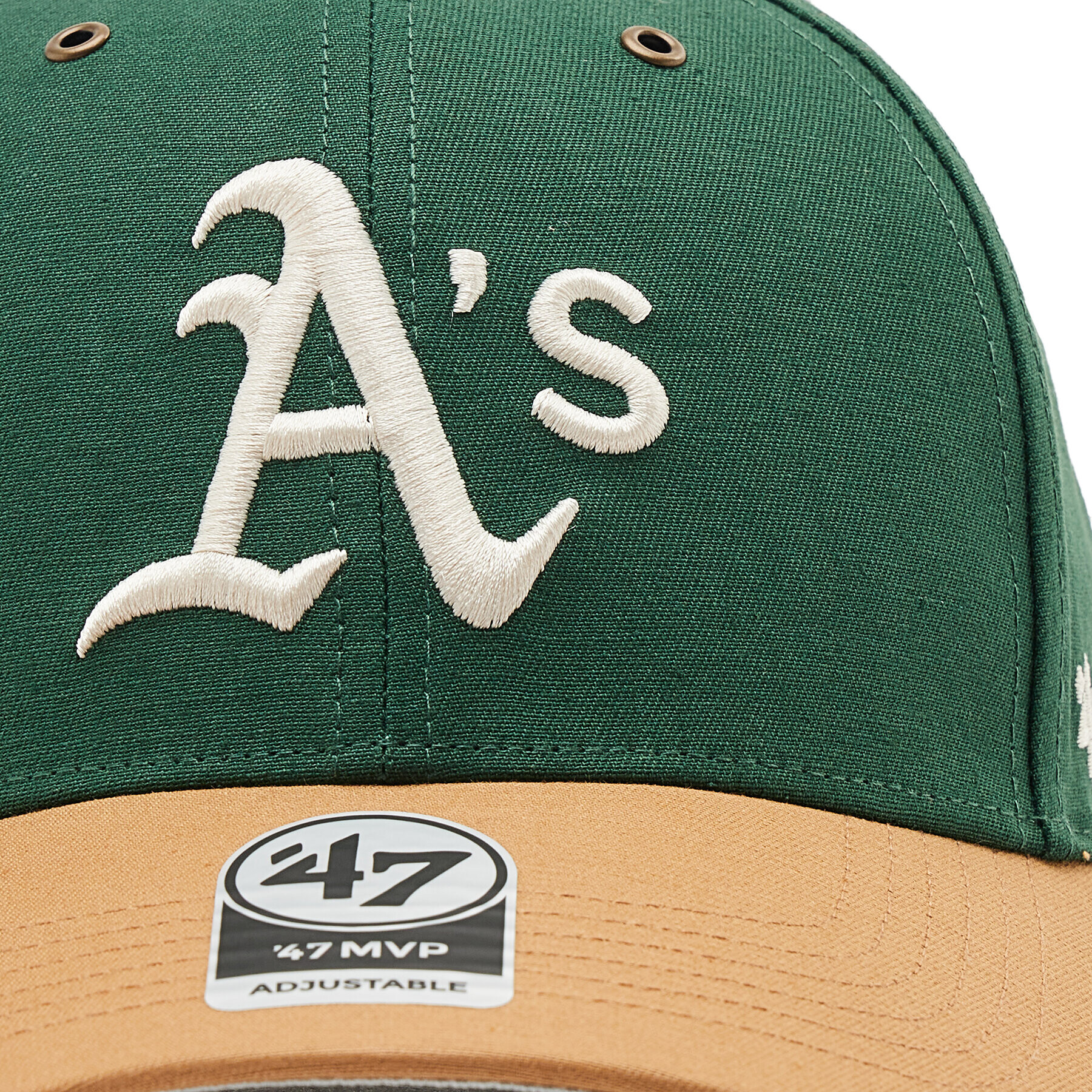 47 Brand Kšiltovka Oakland Athletics Mvp B-CAMPC18GWS-DGA Zelená - Pepit.cz