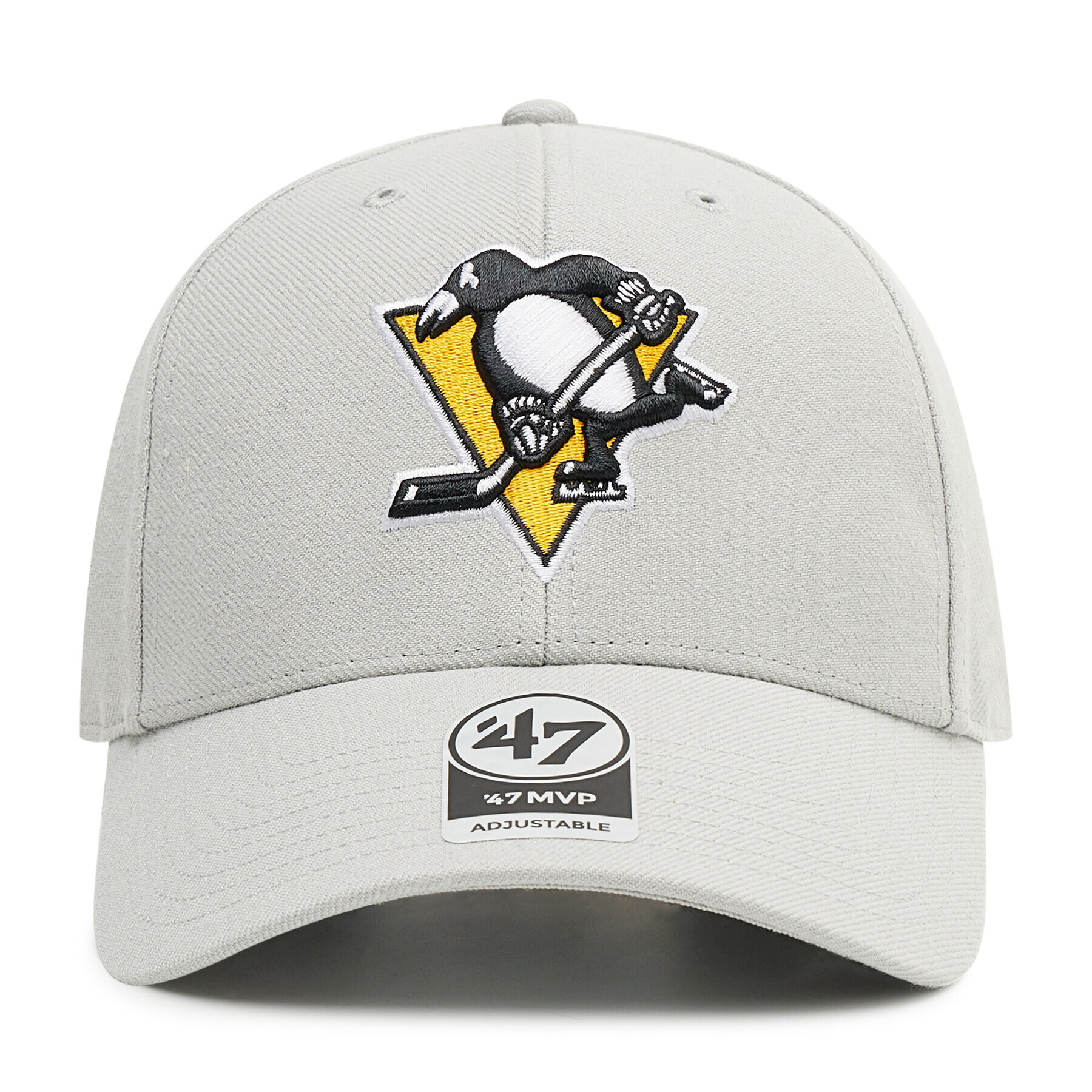 47 Brand Kšiltovka Pittsburgh Penguins H-MVP15WBV-GY Šedá - Pepit.cz