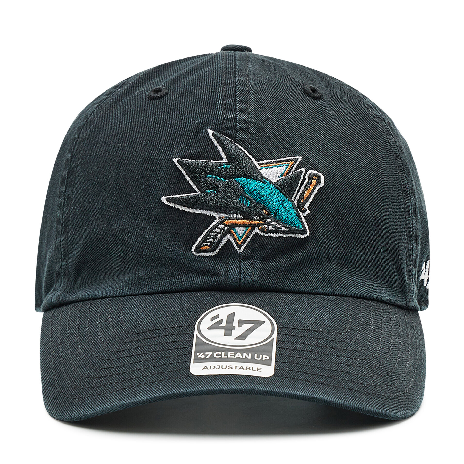 47 Brand Kšiltovka San Jose Sharks '47 Clean Up H-RGW22GWS-BK Černá - Pepit.cz