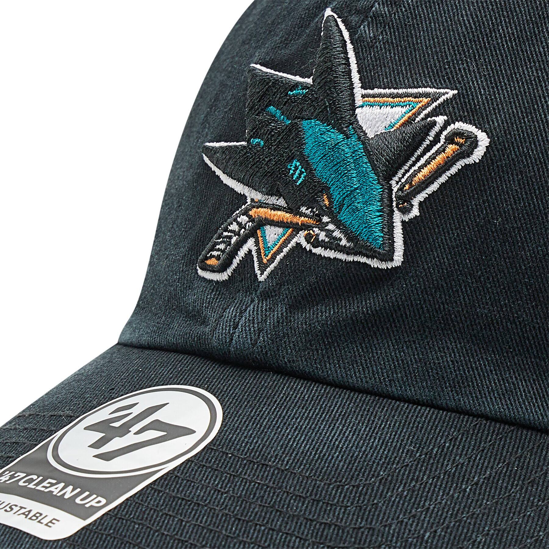 47 Brand Kšiltovka San Jose Sharks '47 Clean Up H-RGW22GWS-BK Černá - Pepit.cz