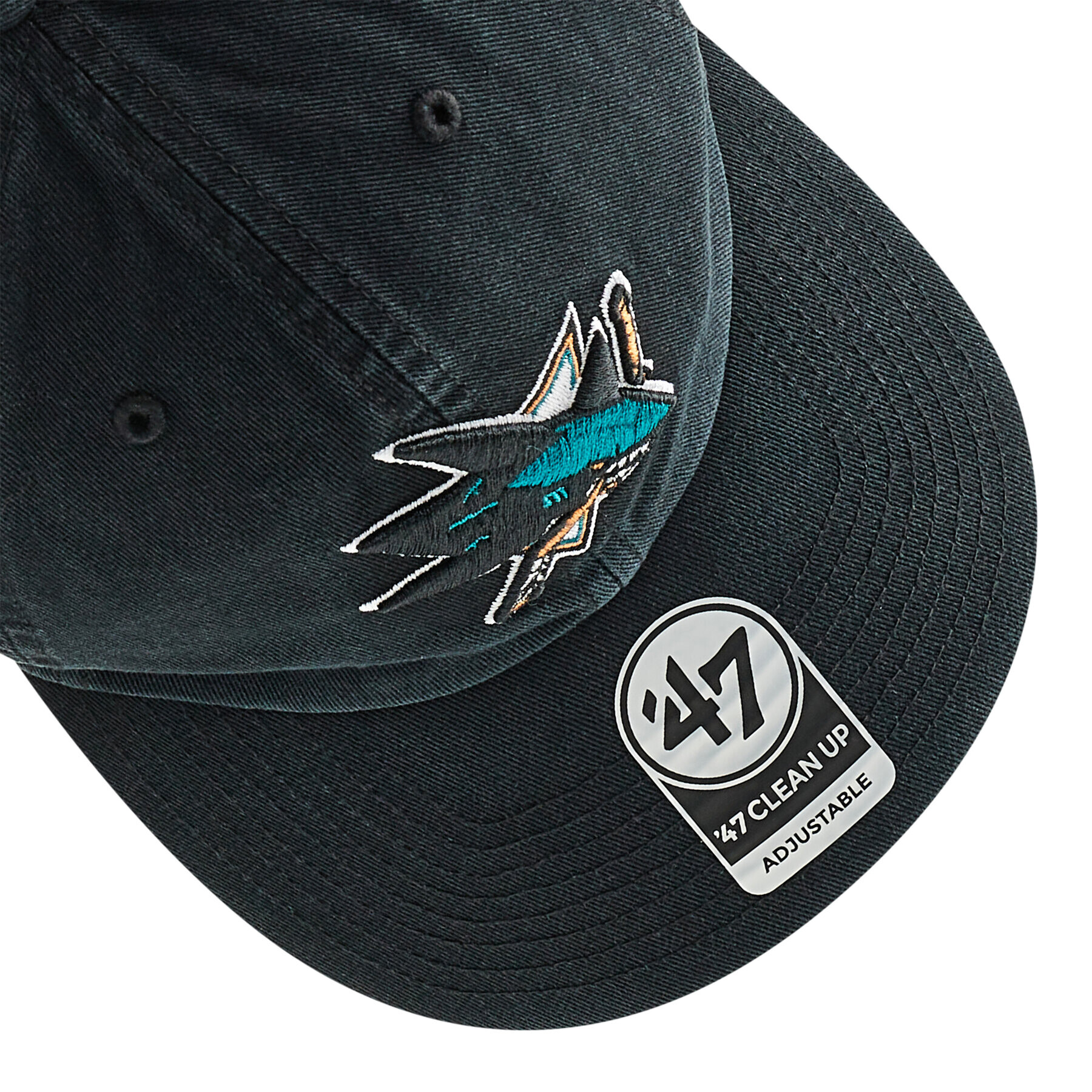 47 Brand Kšiltovka San Jose Sharks '47 Clean Up H-RGW22GWS-BK Černá - Pepit.cz