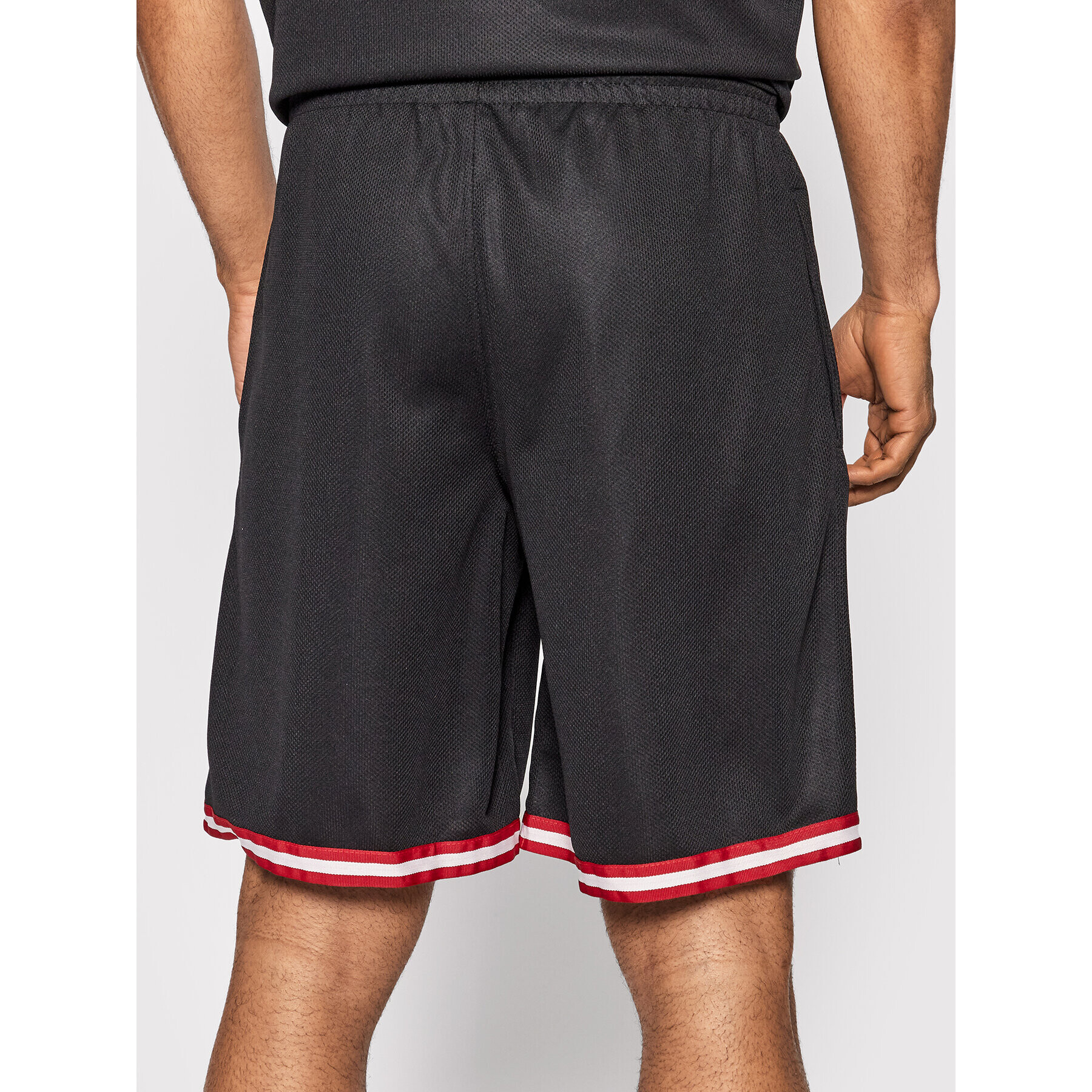 47 Brand Sportovní kraťasy Back Court Grafton BB017PEMBGS553900JK Černá Regular Fit - Pepit.cz