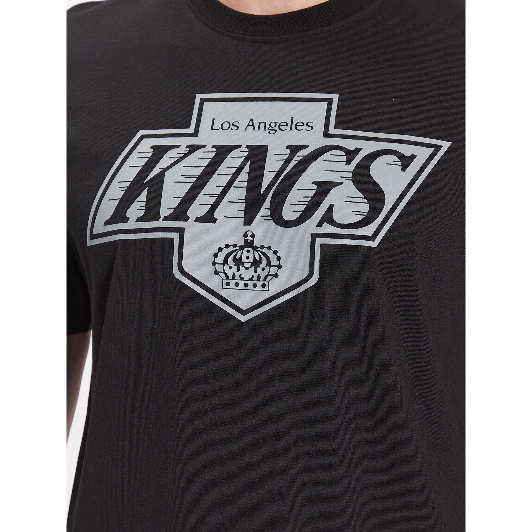 47 Brand T-Shirt NHL Los Angeles Kings Imprint '47 Echo Tee HV008TEMIME548233JK Černá Regular Fit - Pepit.cz