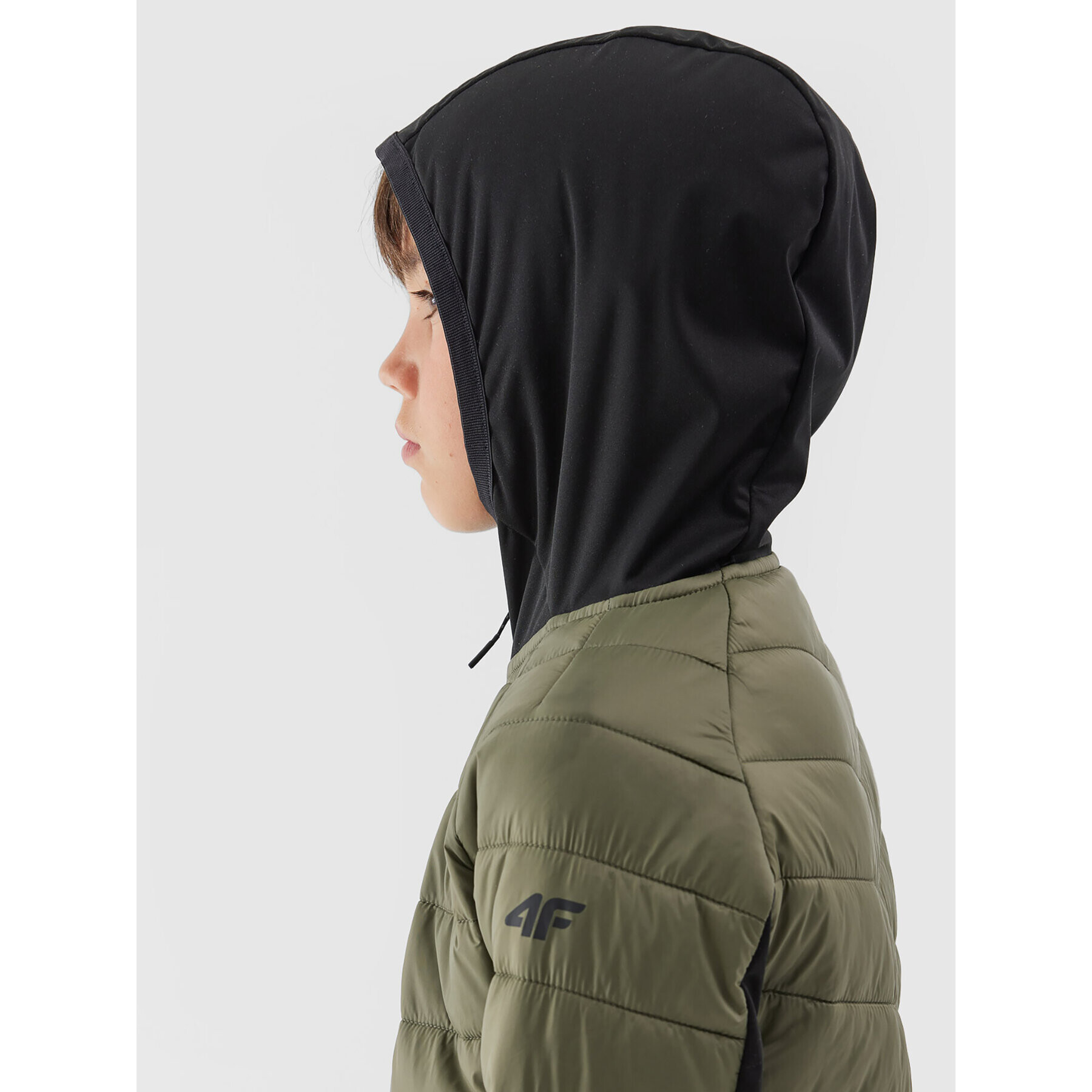 4F Outdoorová bunda JAW23TTJAM282 Khaki Regular Fit - Pepit.cz