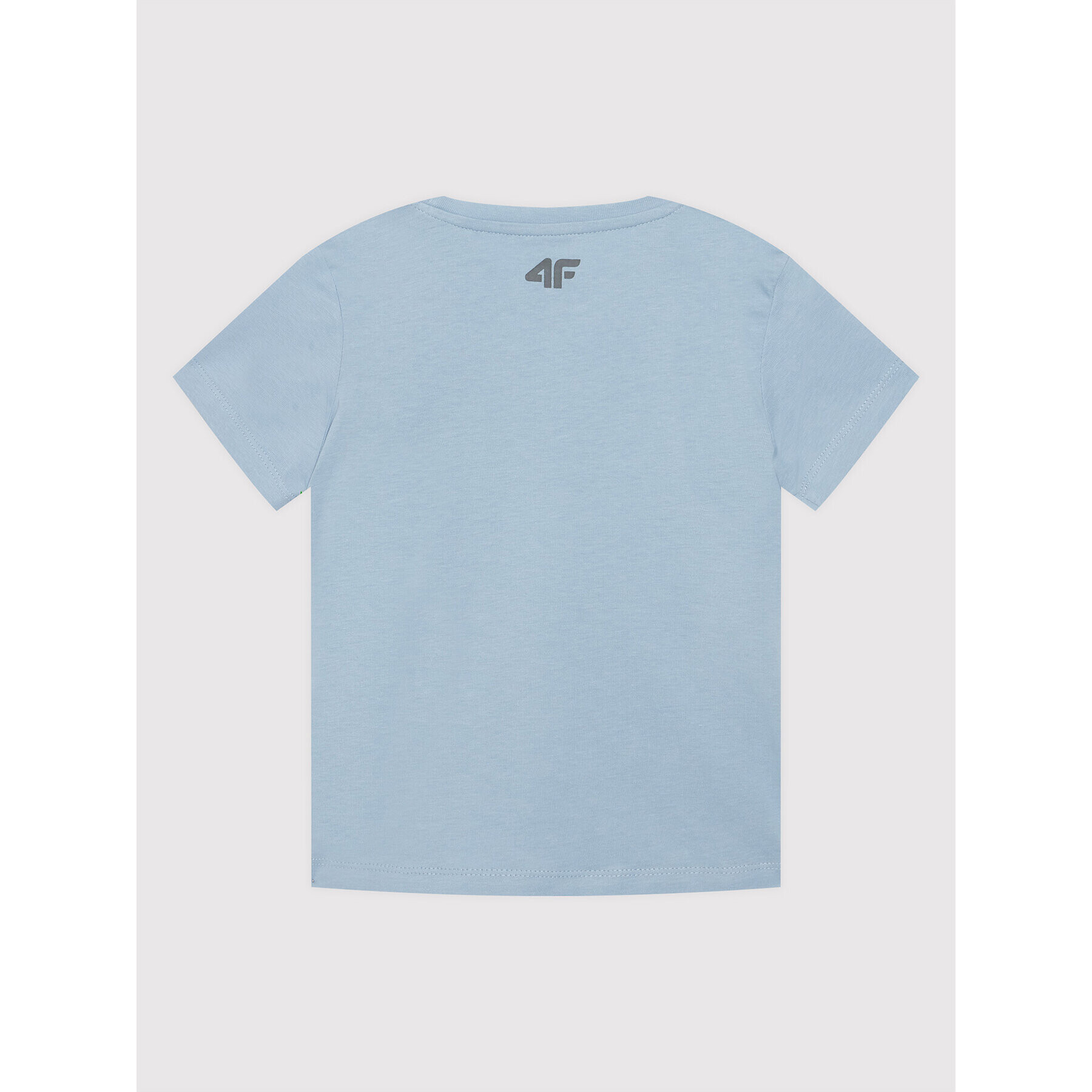 4F T-Shirt HJL22-JTSM013 Modrá Regular Fit - Pepit.cz