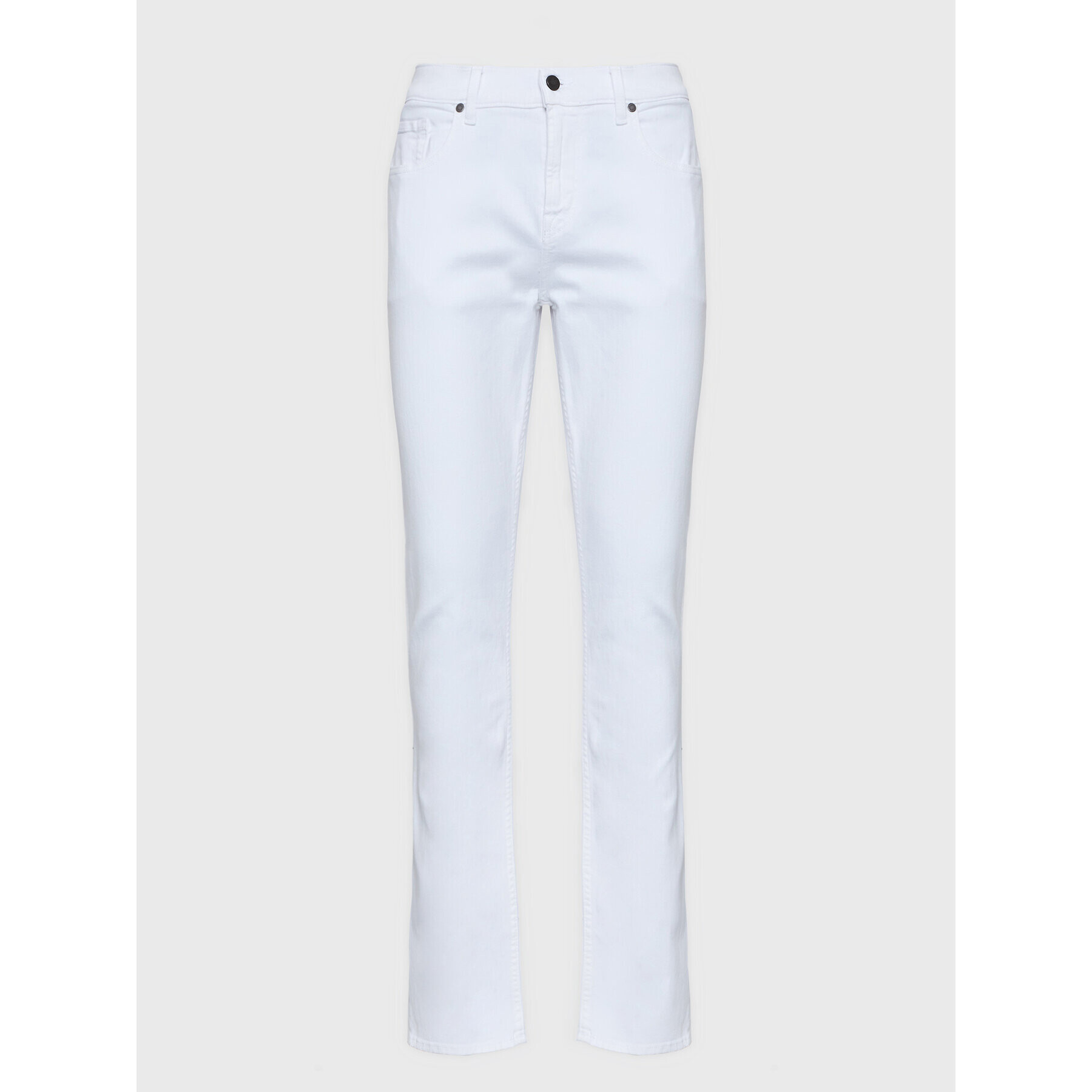 7 For All Mankind Jeansy JSMSP460QQ Bílá Slim Fit - Pepit.cz